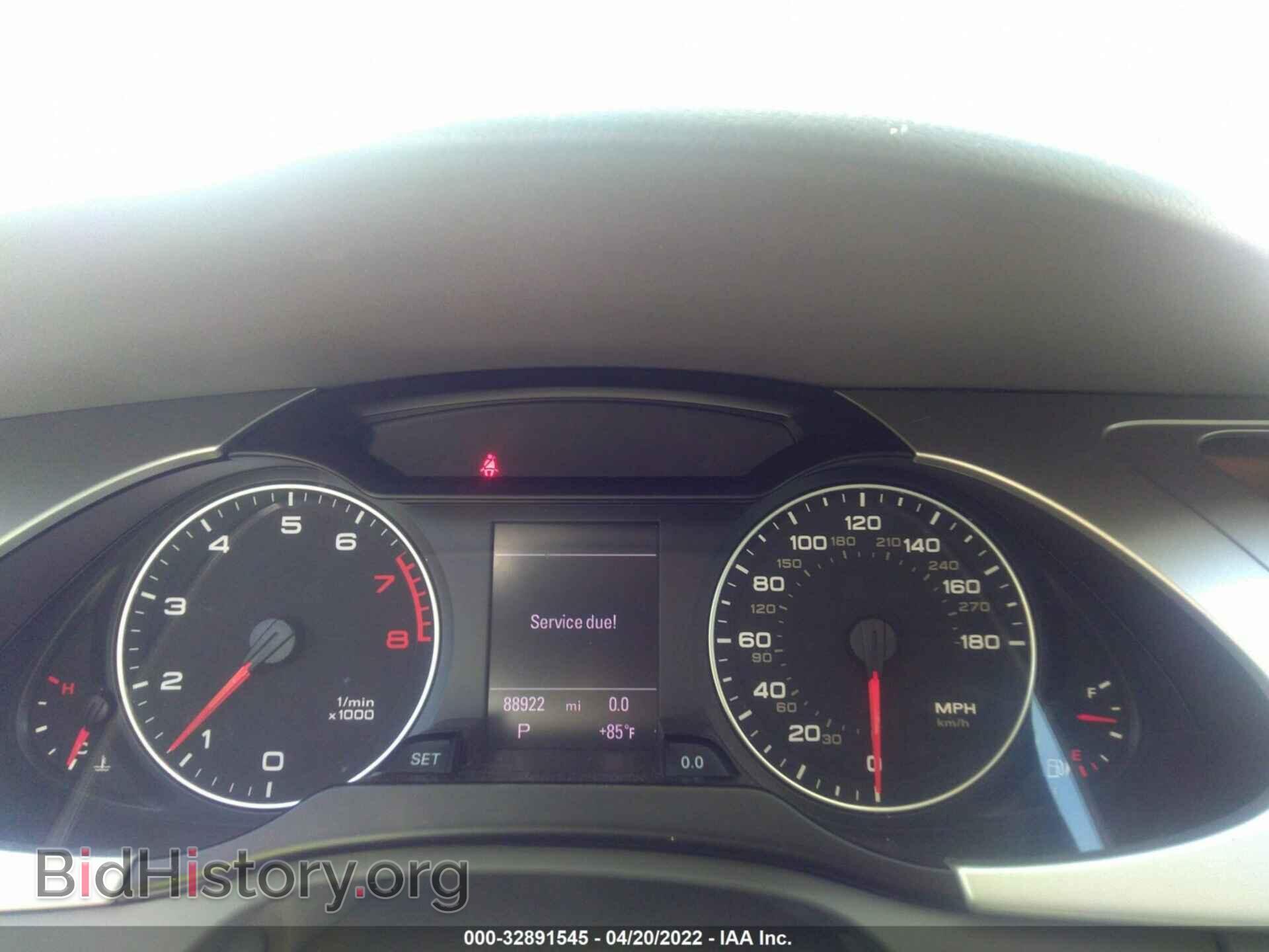 2012 AUDI A4 - VIN: WAUFFAFL2CN005348 - Фото 7