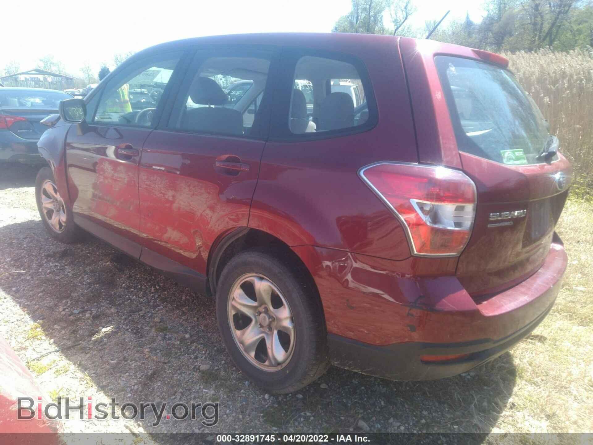 2014 SUBARU FORESTER - VIN: JF2SJAAC7EH432857 - Фото 3