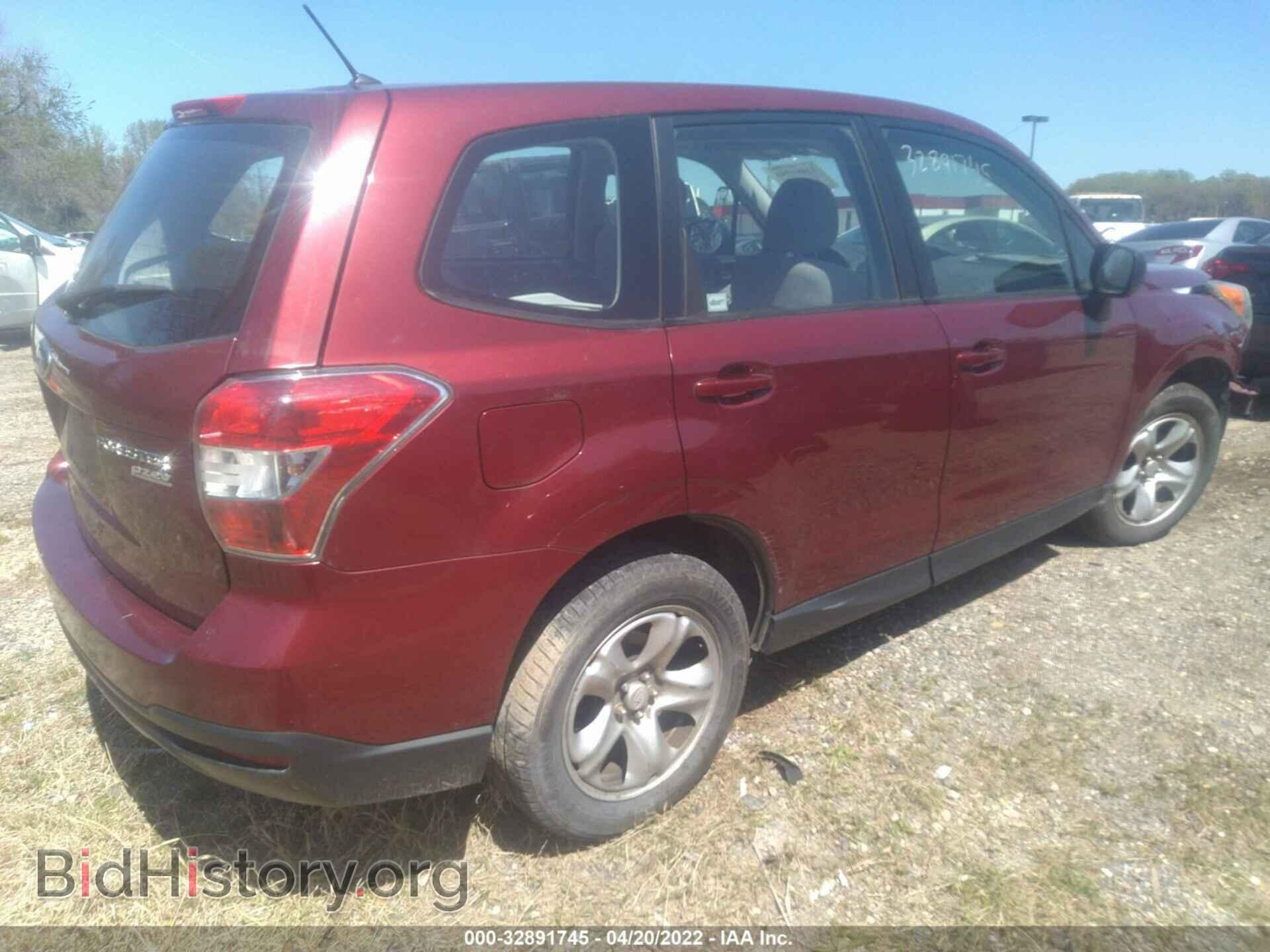 2014 SUBARU FORESTER - VIN: JF2SJAAC7EH432857 - Фото 4