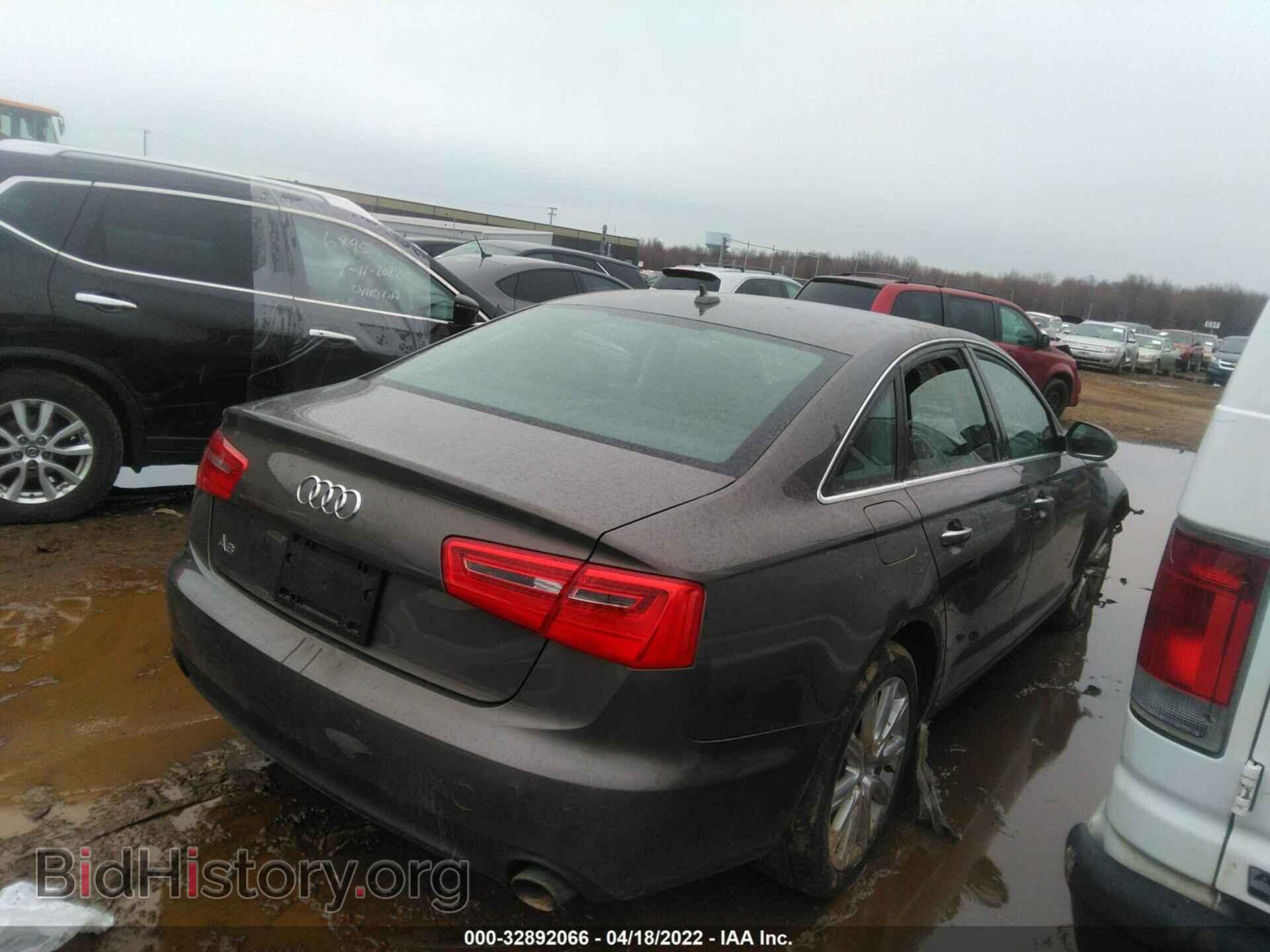 2013 AUDI A6 - VIN: WAUGFBFCXDN044667 - Фото 4