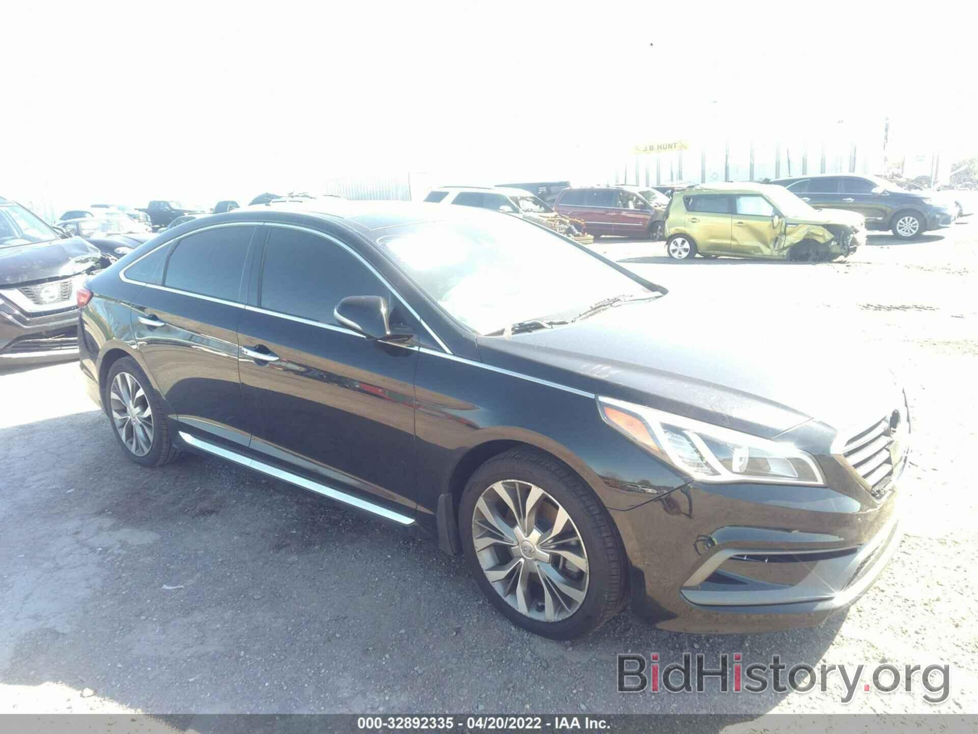 Photo 5NPE34AB2FH135187 - HYUNDAI SONATA 2015