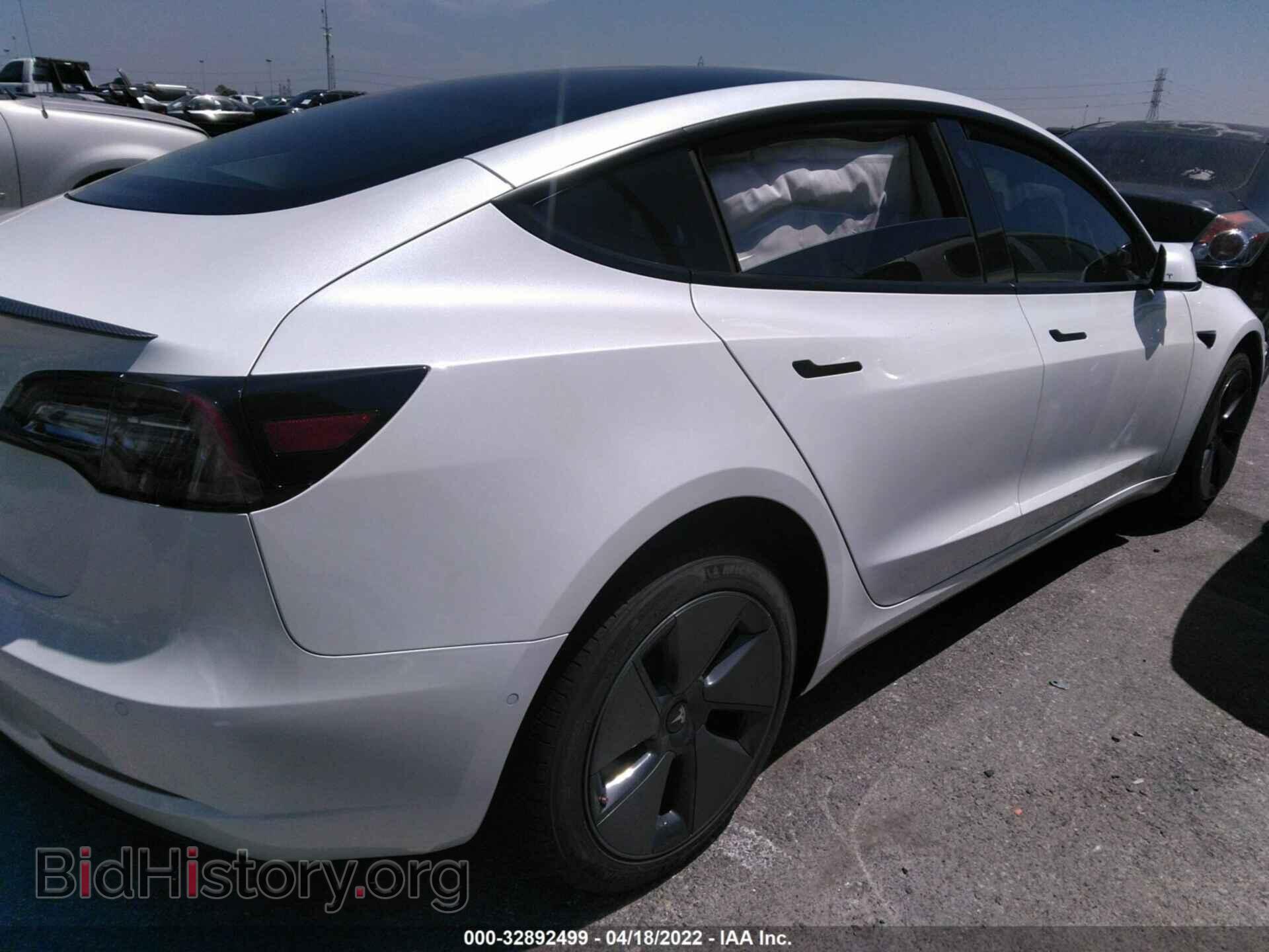 2021 TESLA MODEL 3 - VIN: 5YJ3E1EA0MF014655 - Фото 4