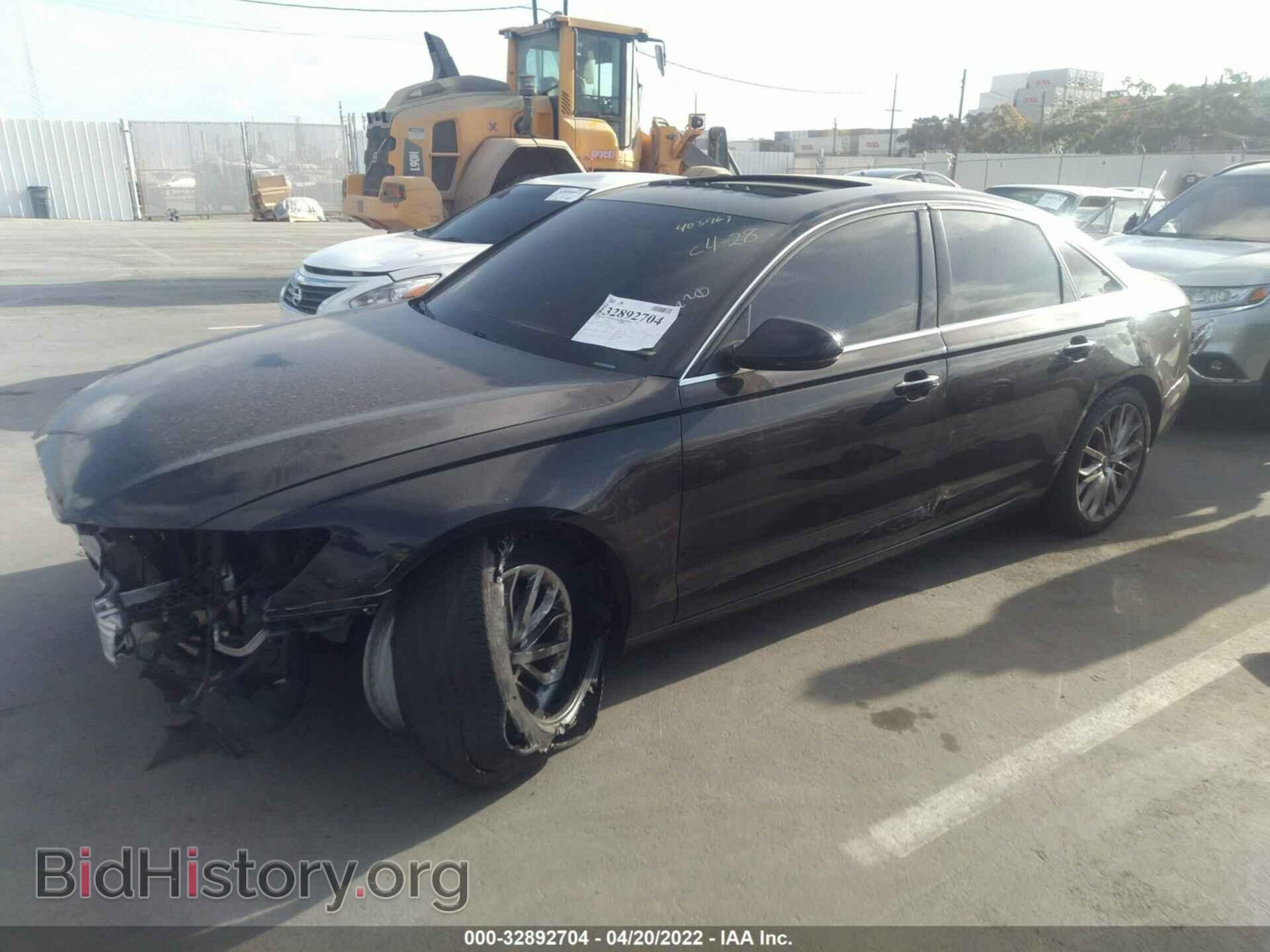 2014 AUDI A6 - VIN: WAUDFAFC2EN091951 - Фото 2