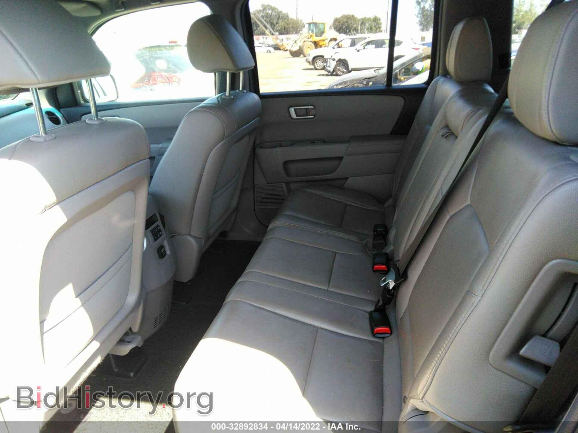 2012 HONDA PILOT - VIN: 5FNYF3H56CB014140 - Фото 8