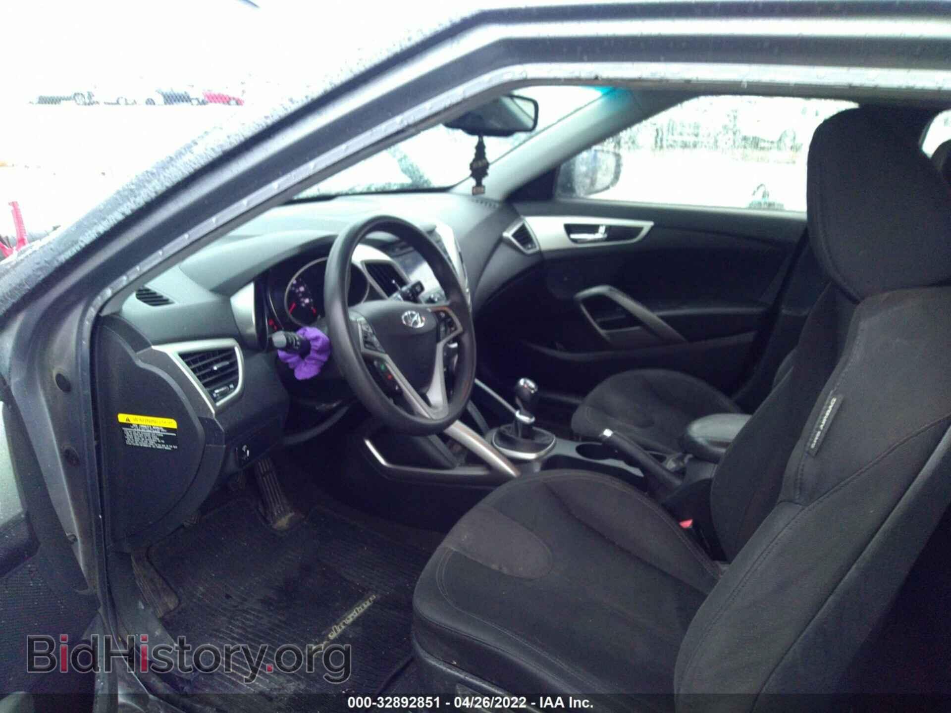 2012 HYUNDAI VELOSTER - VIN: KMHTC6AD7CU021901 - Фото 5
