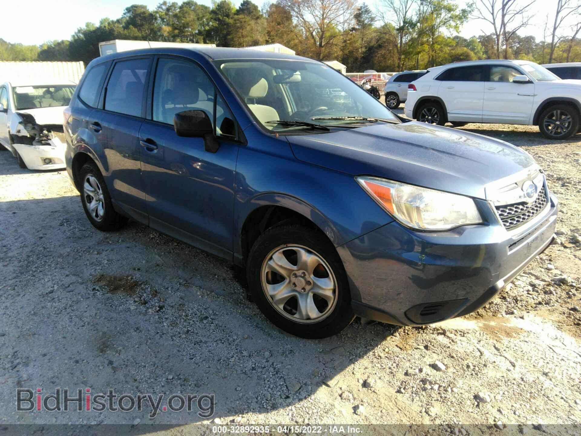Фотография JF2SJAAC3EH436680 - SUBARU FORESTER 2014