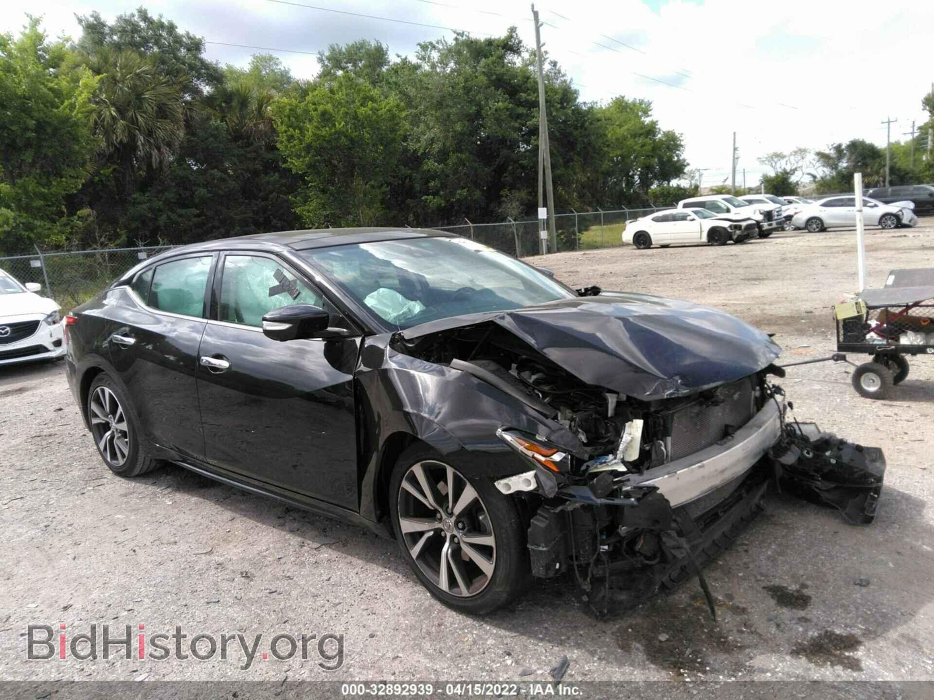 Фотография 1N4AA6AP1HC437716 - NISSAN MAXIMA 2017