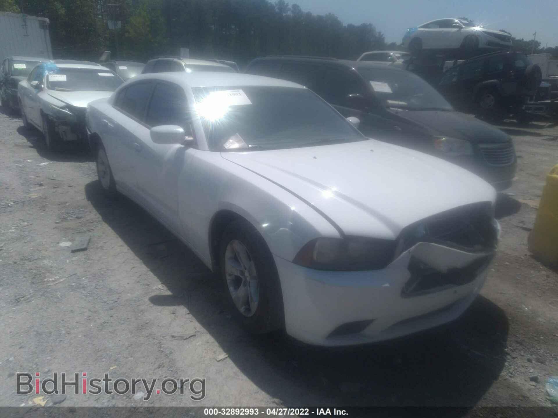 Photo 2C3CDXBG5CH202387 - DODGE CHARGER 2012