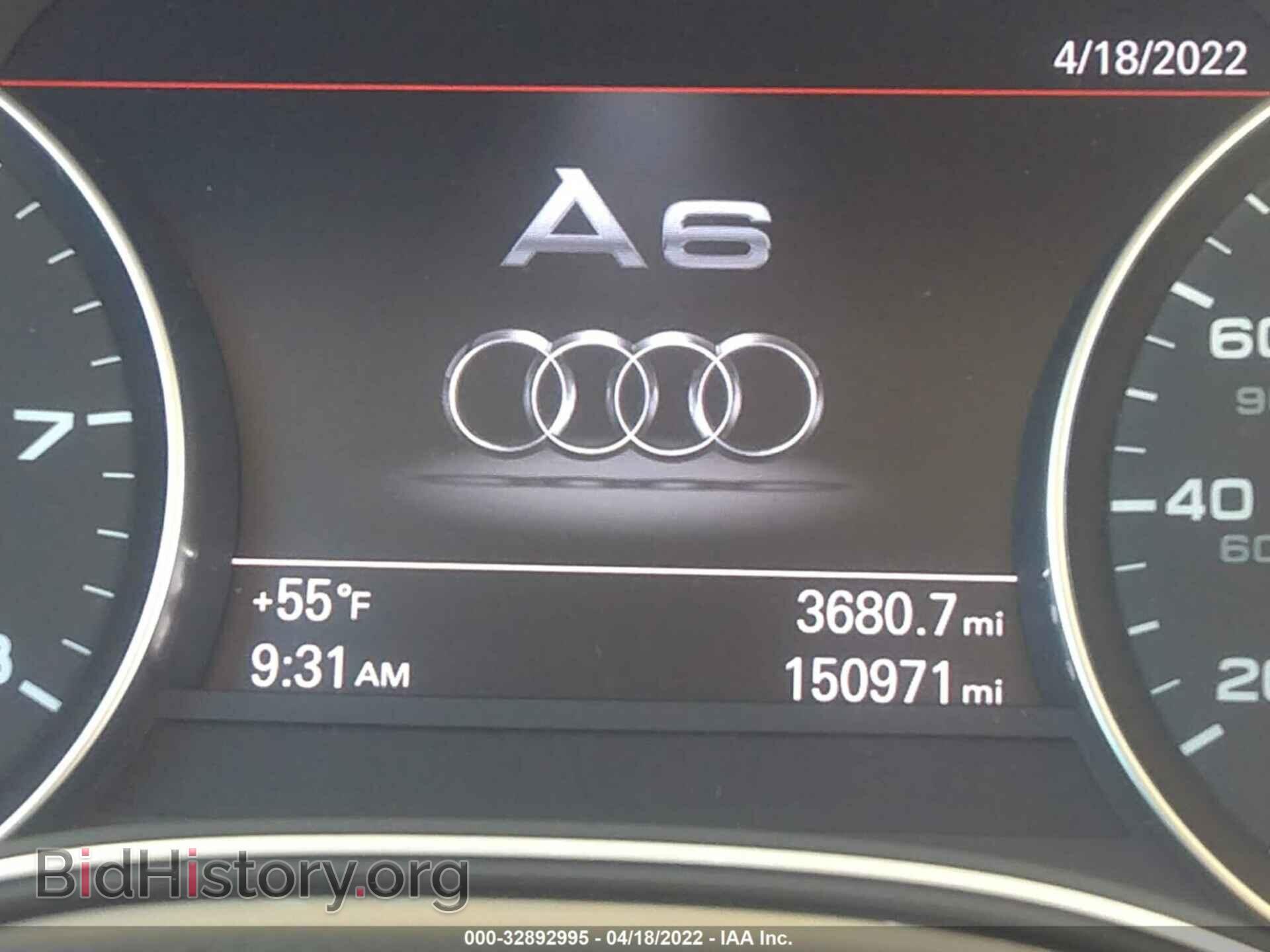 2014 AUDI A6 - VIN: WAUGFAFC8EN027491 - Фото 7
