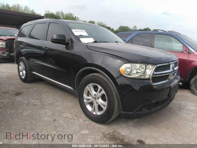 2012 Dodge DURANGO SXT (VIN 1C4RDHAG2CC212570) — photo 1 of 11, IAAI, damage: front end