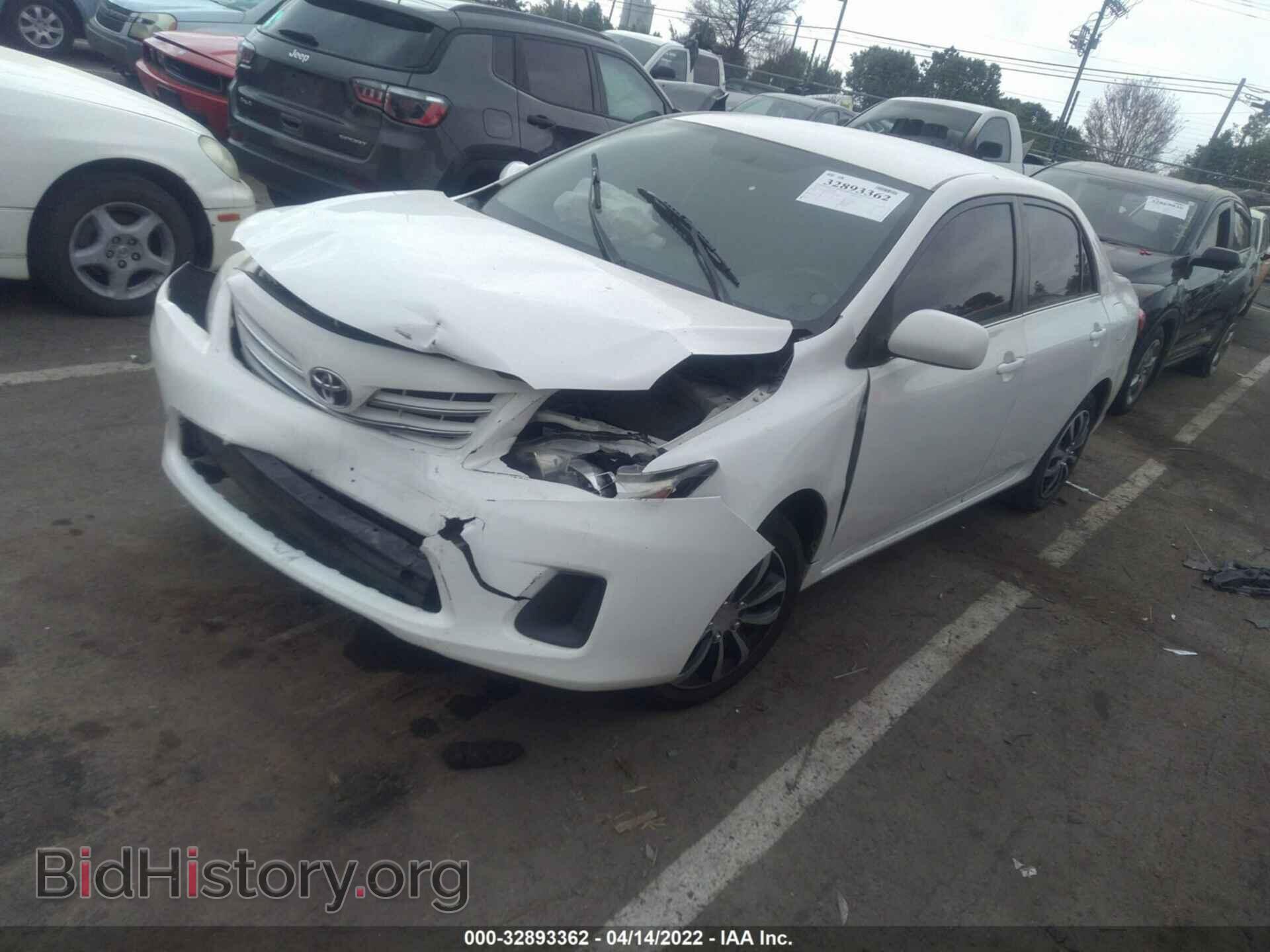 2013 TOYOTA COROLLA - VIN: 2T1BU4EE9DC110999 - Фото 2