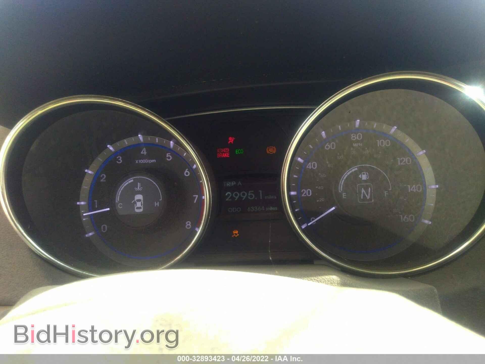 2012 HYUNDAI SONATA - VIN: 5NPEB4AC9CH334549 - Фото 7