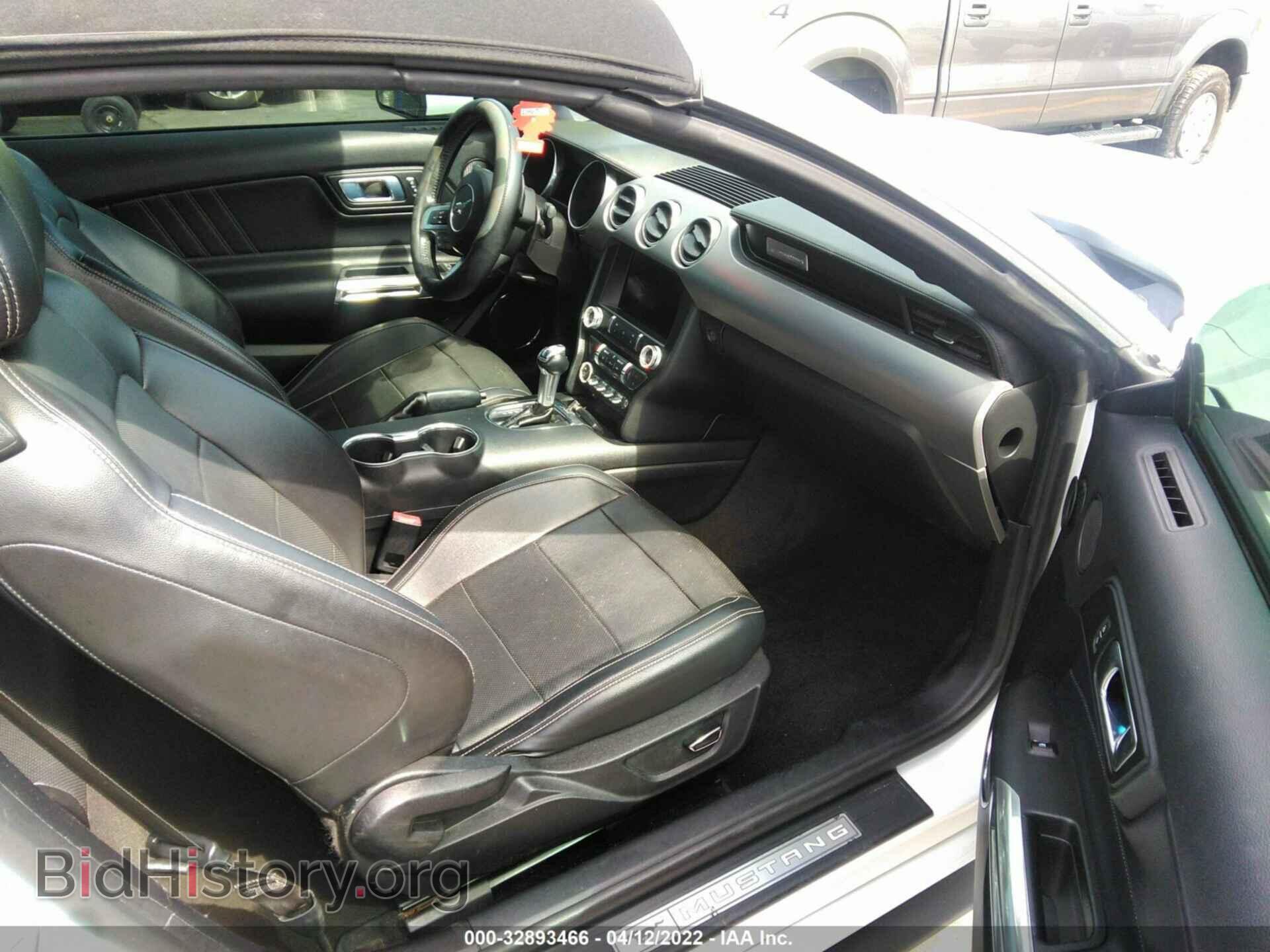 2018 FORD MUSTANG - VIN: 1FATP8UH4J5132793 - Фото 5