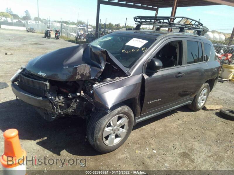 2014 Jeep COMPASS (VIN 1C4NJCBA2ED862792) — фото 2 из 11