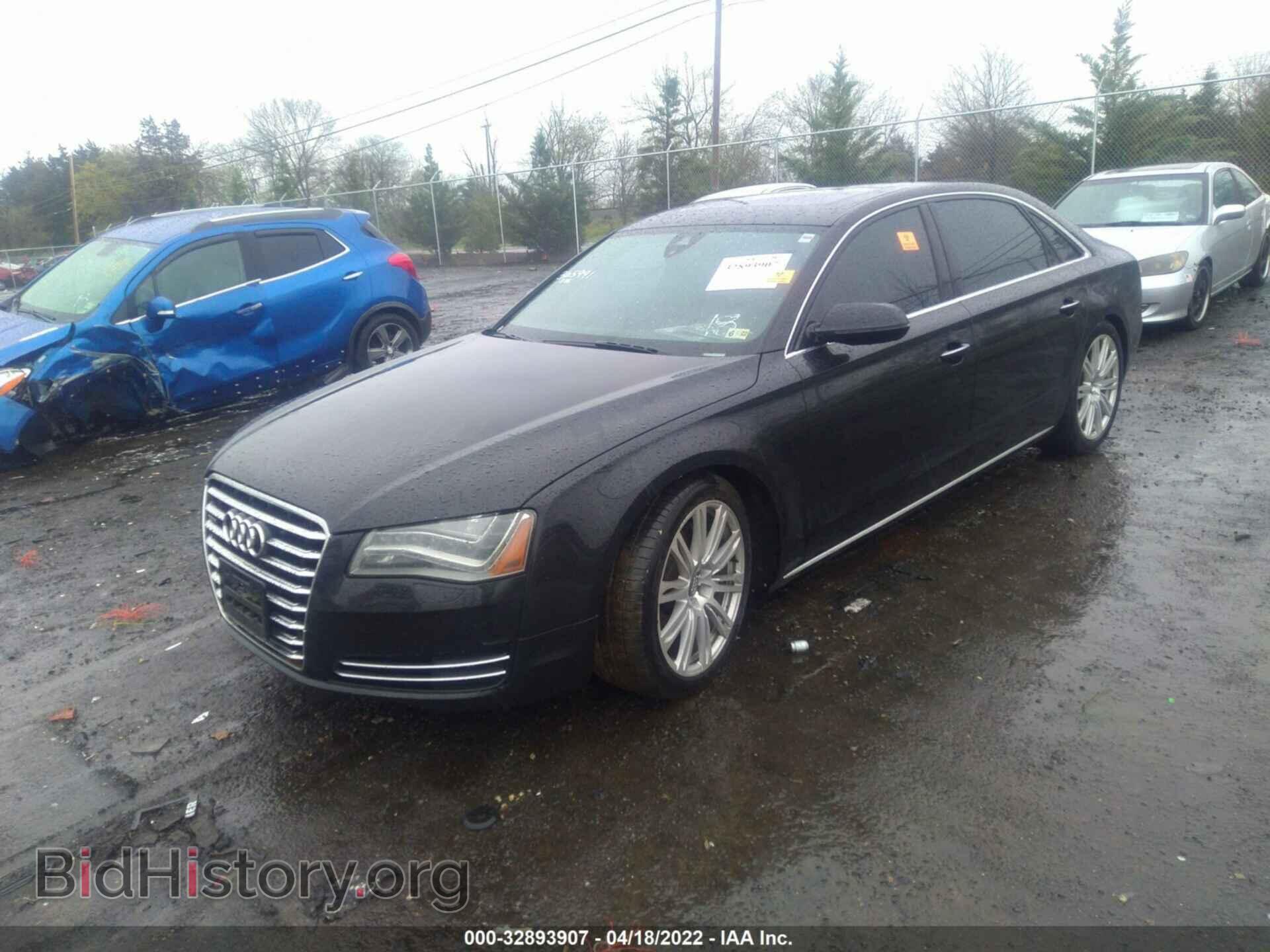 2013 AUDI A8 L - VIN: WAURGAFD7DN003633 - Фото 2