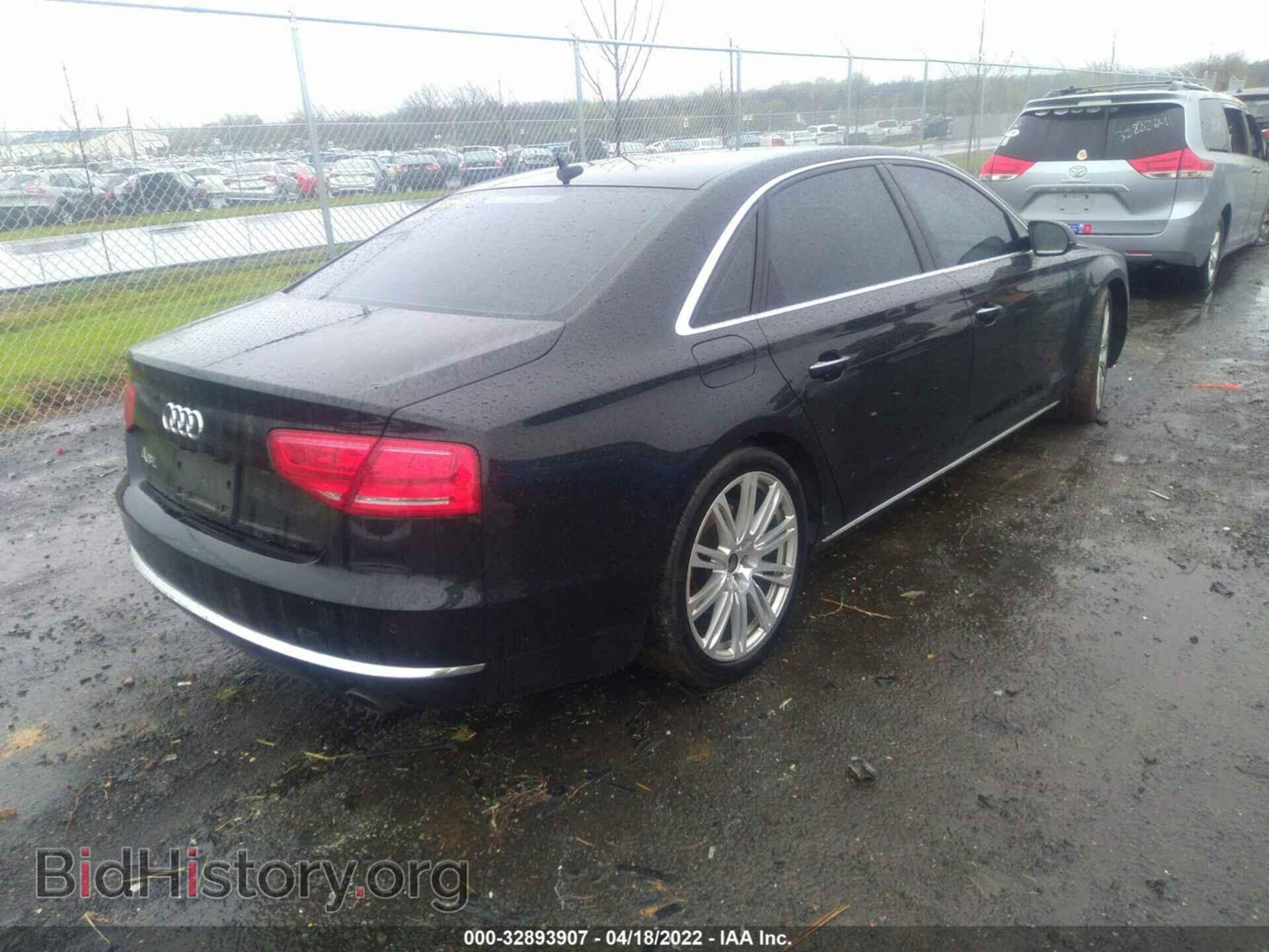 2013 AUDI A8 L - VIN: WAURGAFD7DN003633 - Фото 4