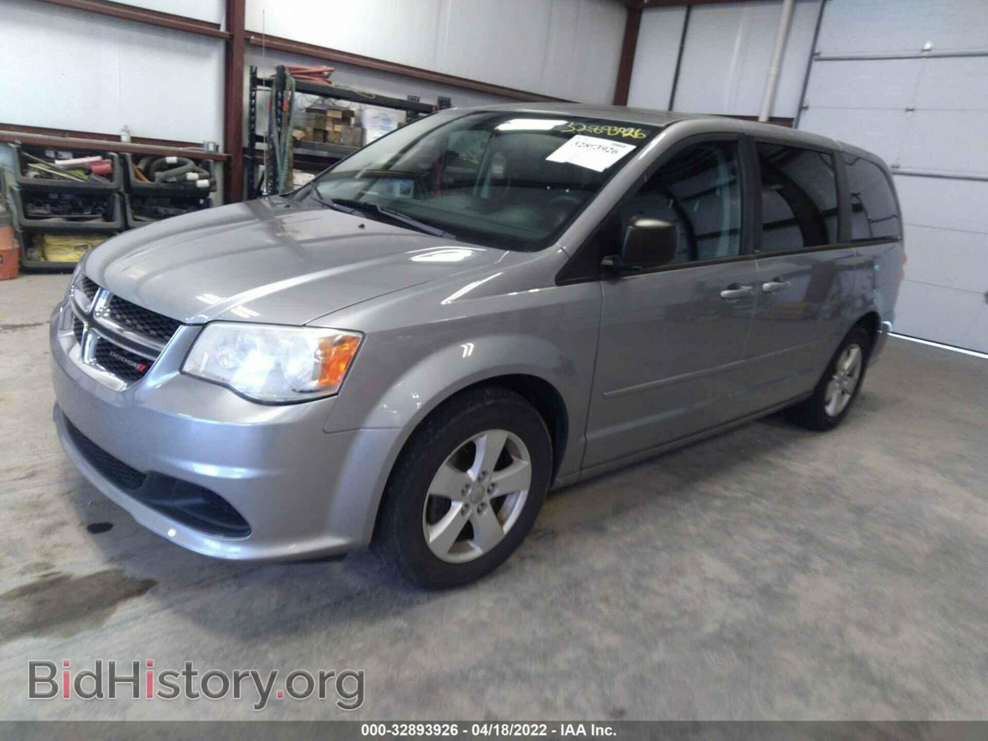2013 DODGE GRAND CARAVAN - VIN: 2C4RDGBG1DR692439 - Фото 2