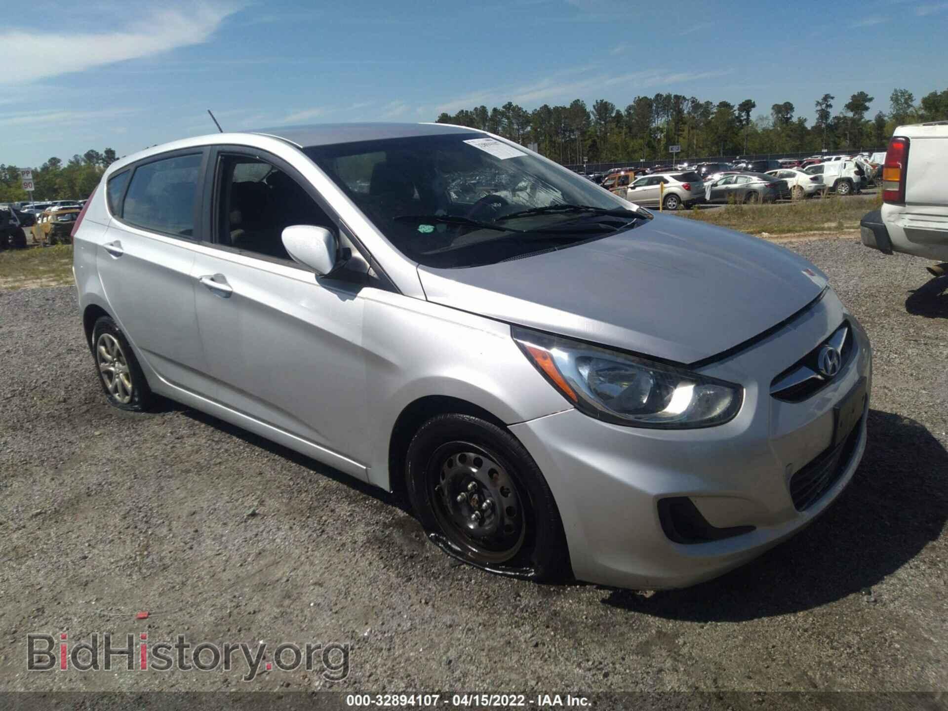 Фотография KMHCT5AE6CU007359 - HYUNDAI ACCENT 2012
