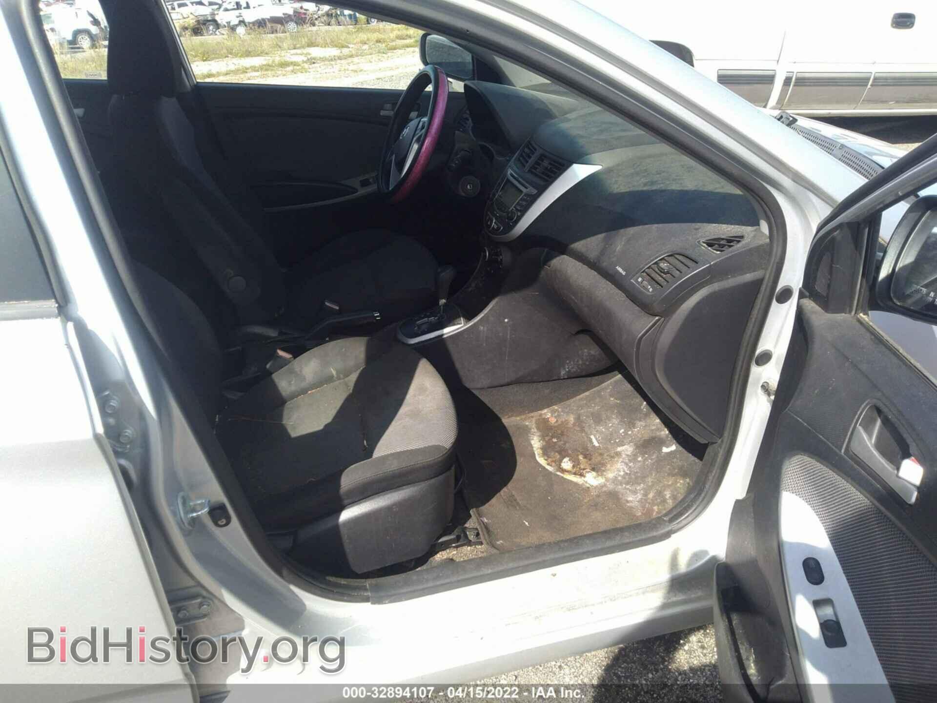 2012 HYUNDAI ACCENT - VIN: KMHCT5AE6CU007359 - Фото 5