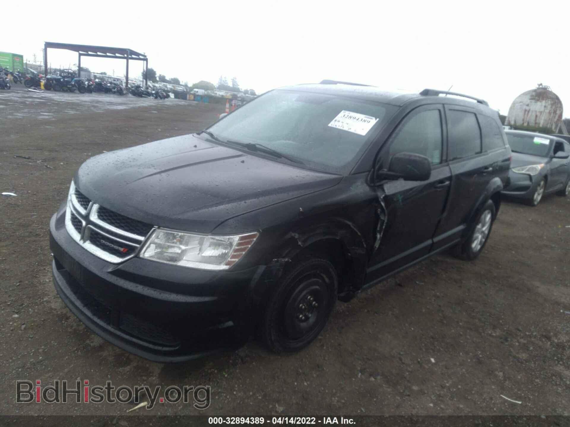 2016 DODGE JOURNEY - VIN: 3C4PDCAB8GT109386 - Фото 2
