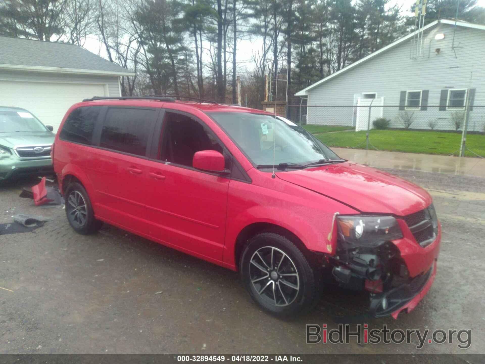 Photo 2C4RDGCG0GR277213 - DODGE GRAND CARAVAN 2016