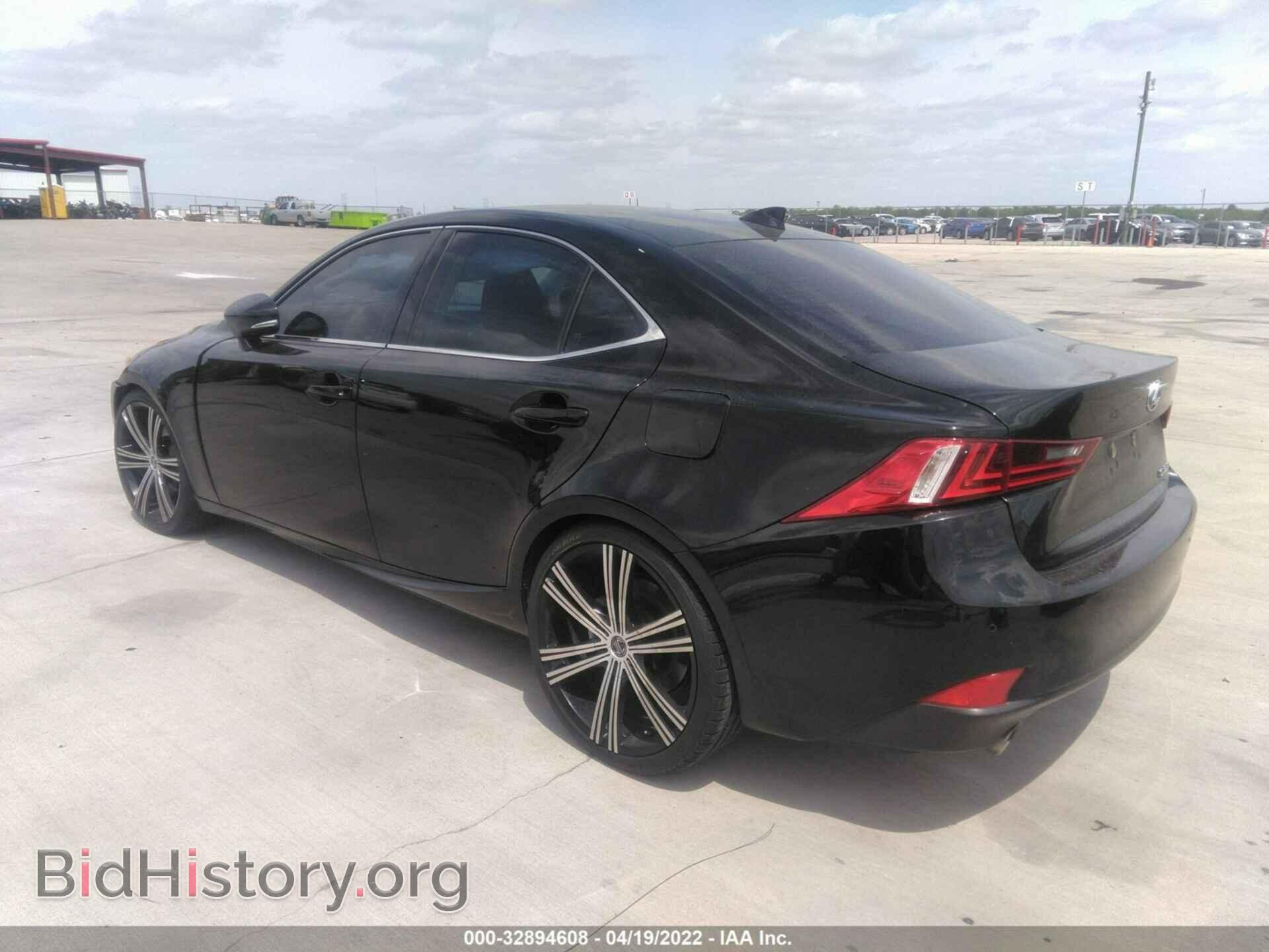 2014 LEXUS IS 350 - VIN: JTHBE1D21E5007589 - Фото 3