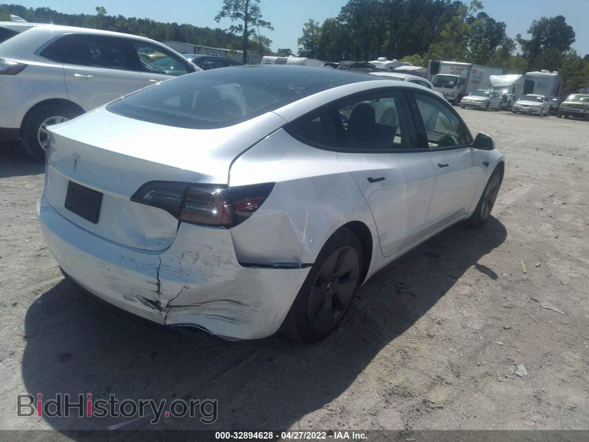 2021 TESLA MODEL 3 - VIN: 5YJ3E1EA1MF027348 - Фото 4