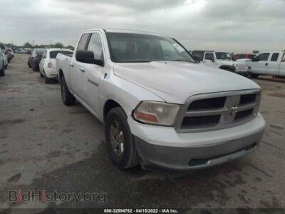 2012 RAM 1500 SLT, серебристый — VIN 1C6RD6GP9CS135611, IAAI