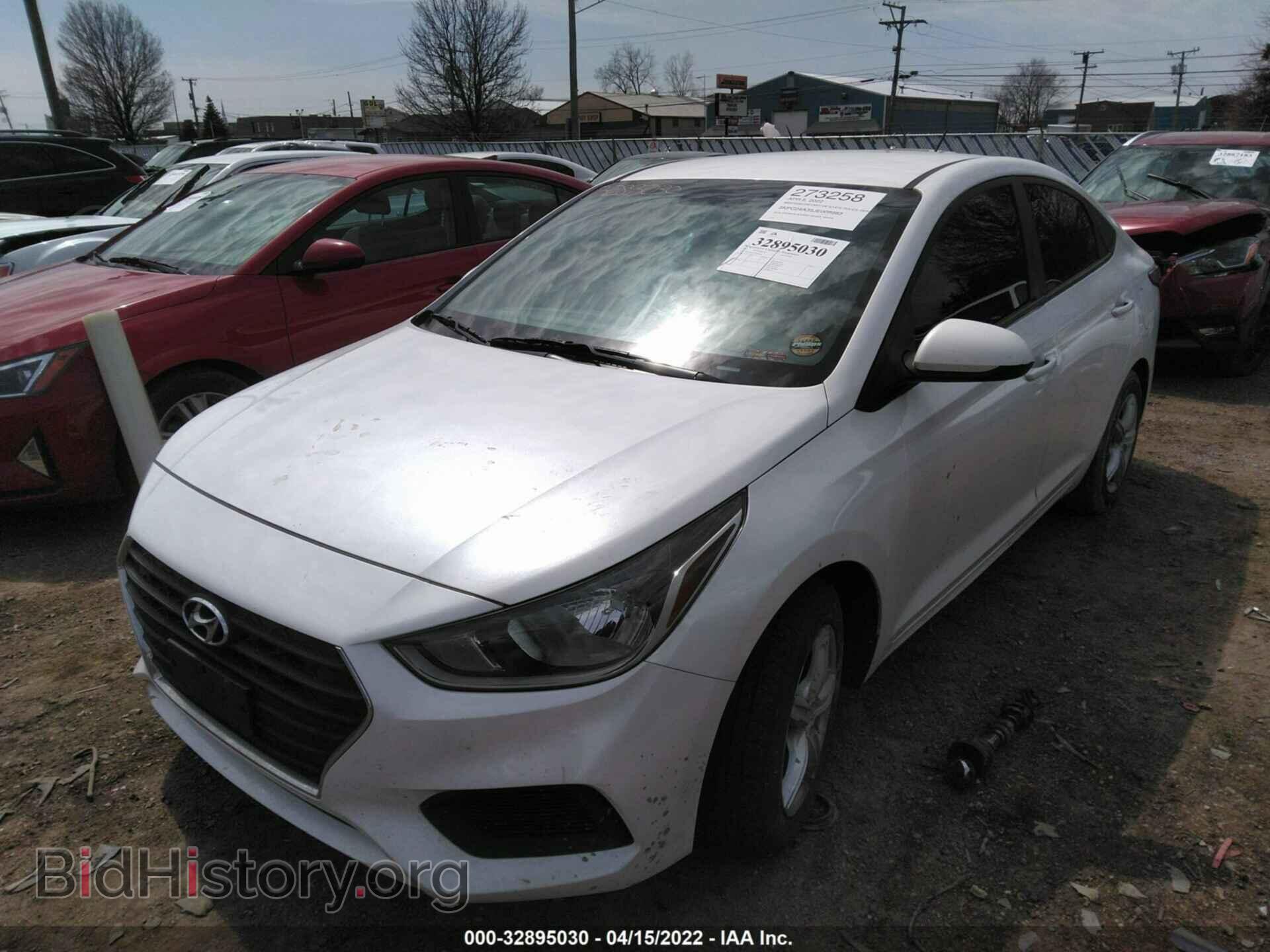 2018 HYUNDAI ACCENT - VIN: 3KPC24A35JE008983 - Фото 2