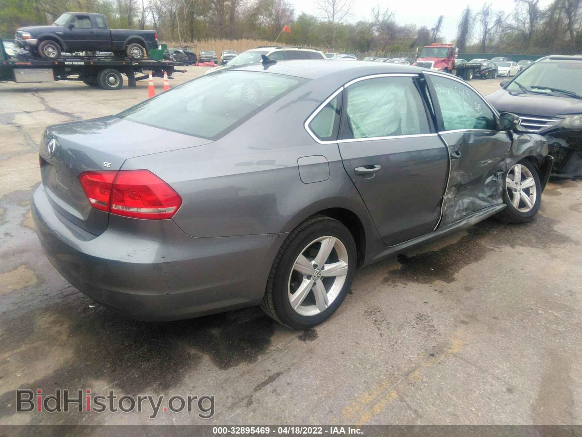 2013 VOLKSWAGEN PASSAT - VIN: 1VWBP7A32DC112001 - Фото 4