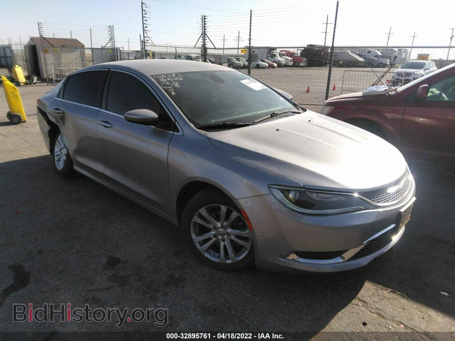 Фотография 1C3CCCAB9FN576563 - CHRYSLER 200 2015