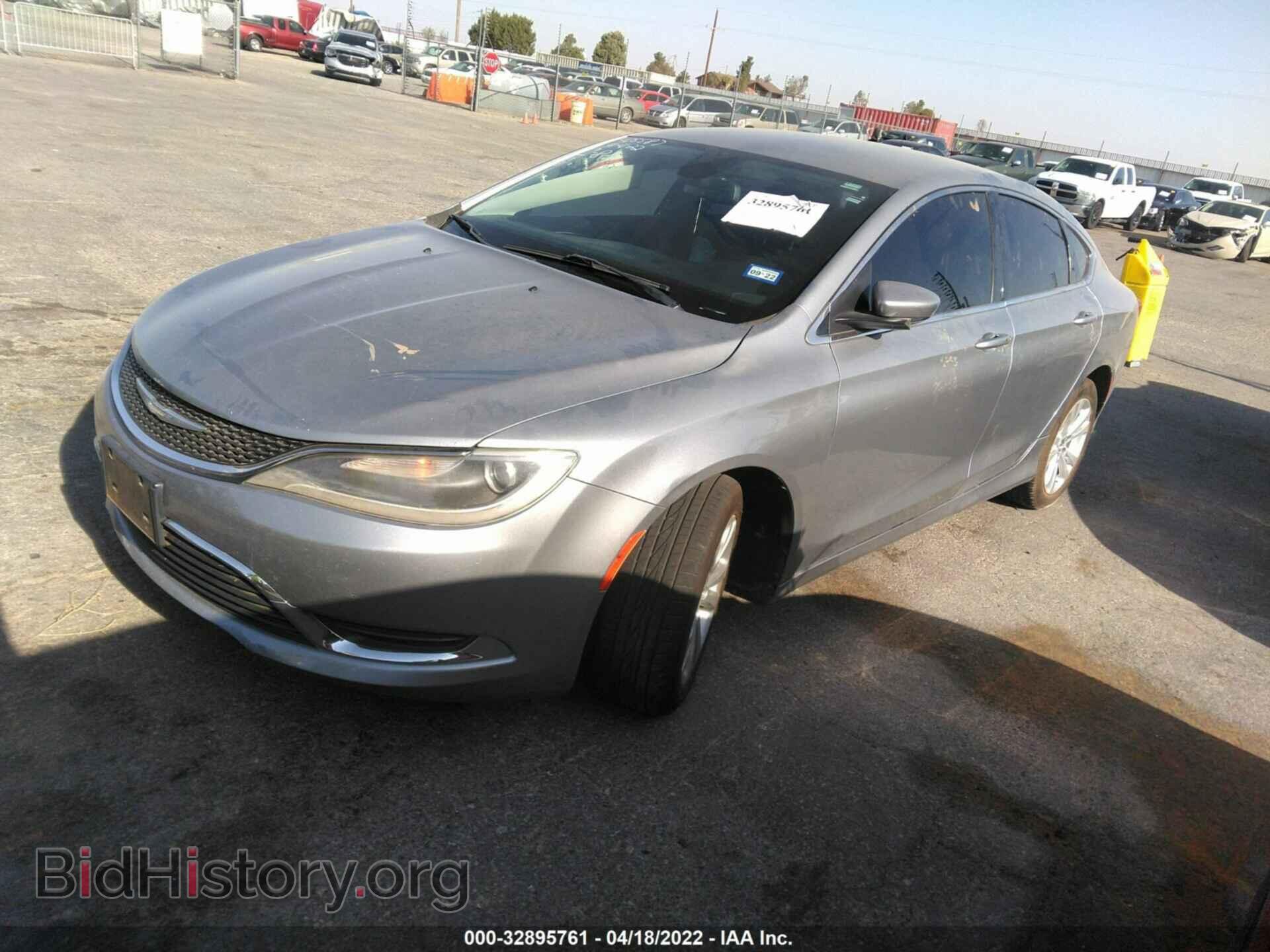 2015 CHRYSLER 200 - VIN: 1C3CCCAB9FN576563 - Фото 2