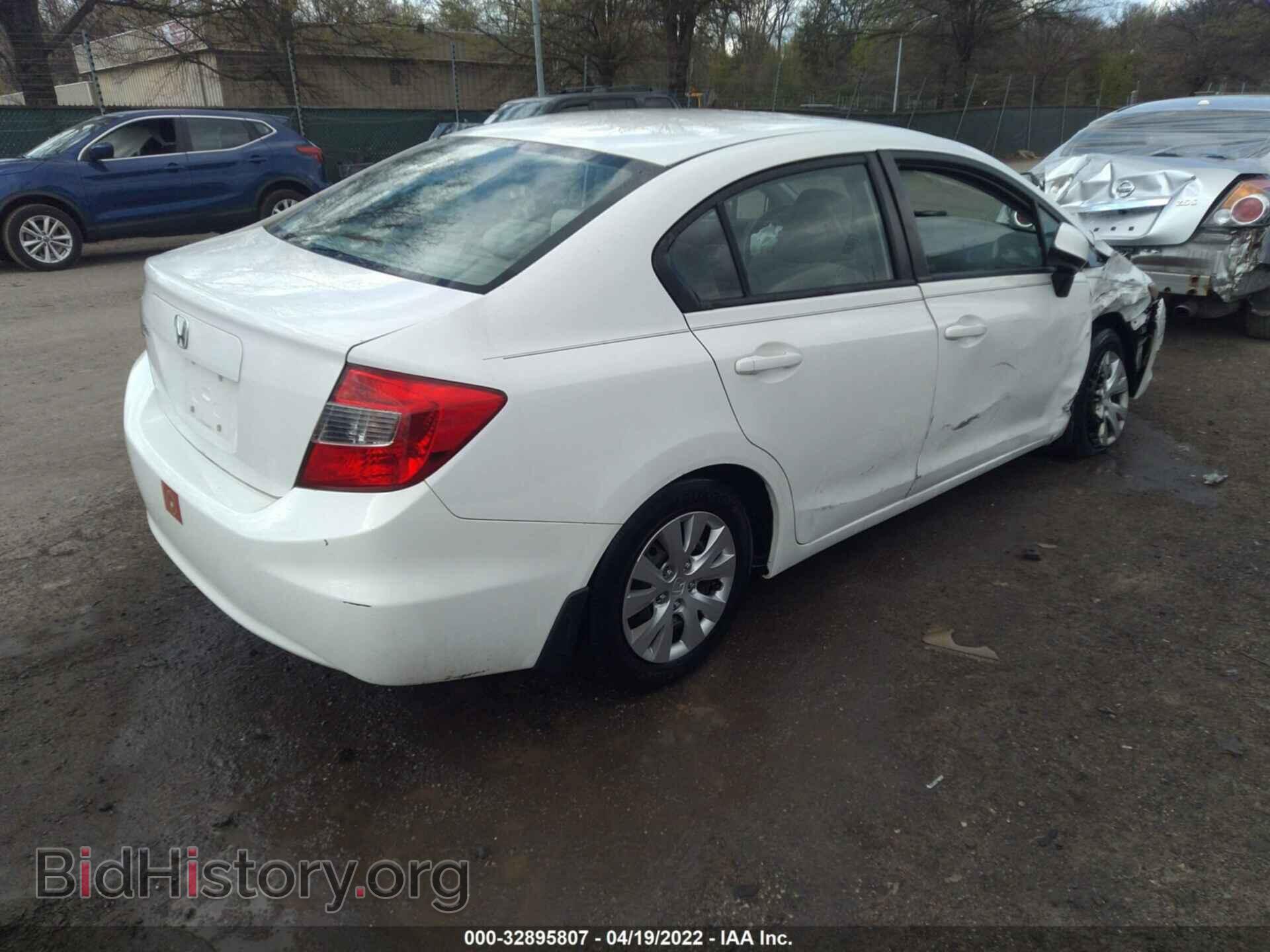 2012 HONDA CIVIC SDN - VIN: 2HGFB2F59CH597007 - Фото 4