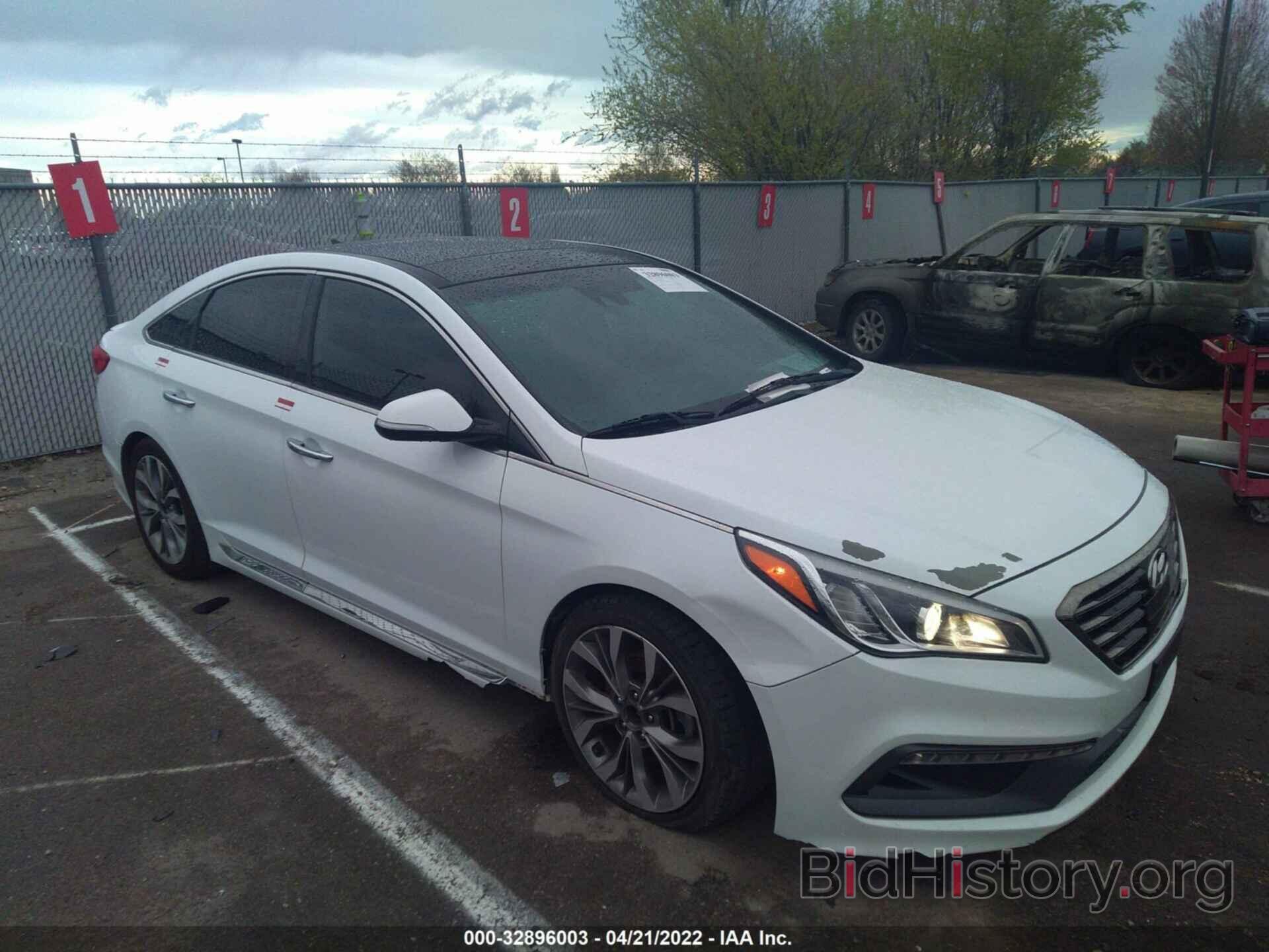 Photo 5NPE34ABXFH259210 - HYUNDAI SONATA 2015