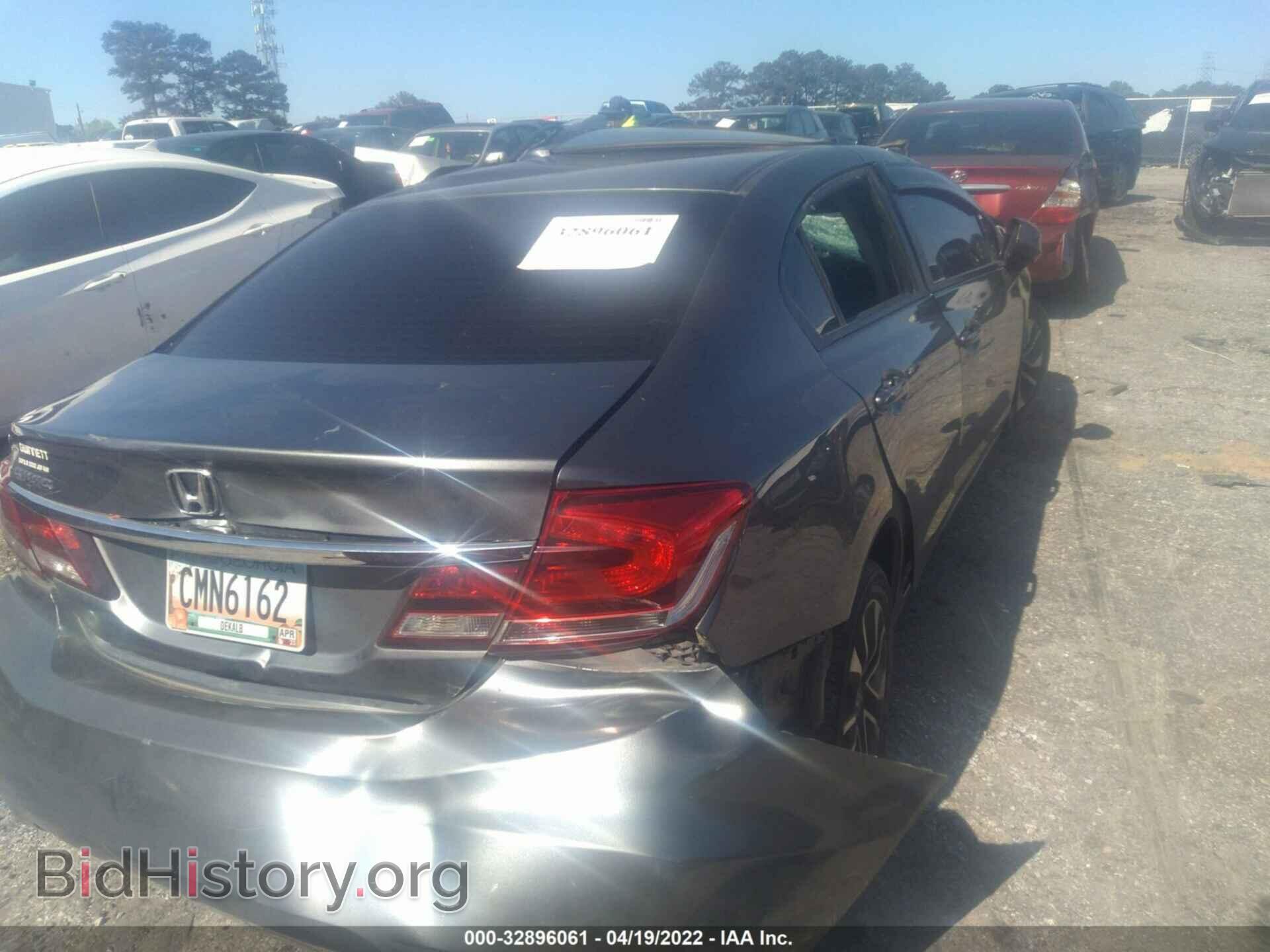 2013 HONDA CIVIC SDN - VIN: 19XFB2F8XDE038135 - Фото 4