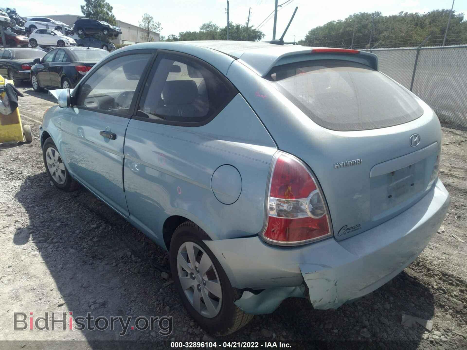 2008 HYUNDAI ACCENT - VIN: KMHCM36C68U080151 - Фото 3