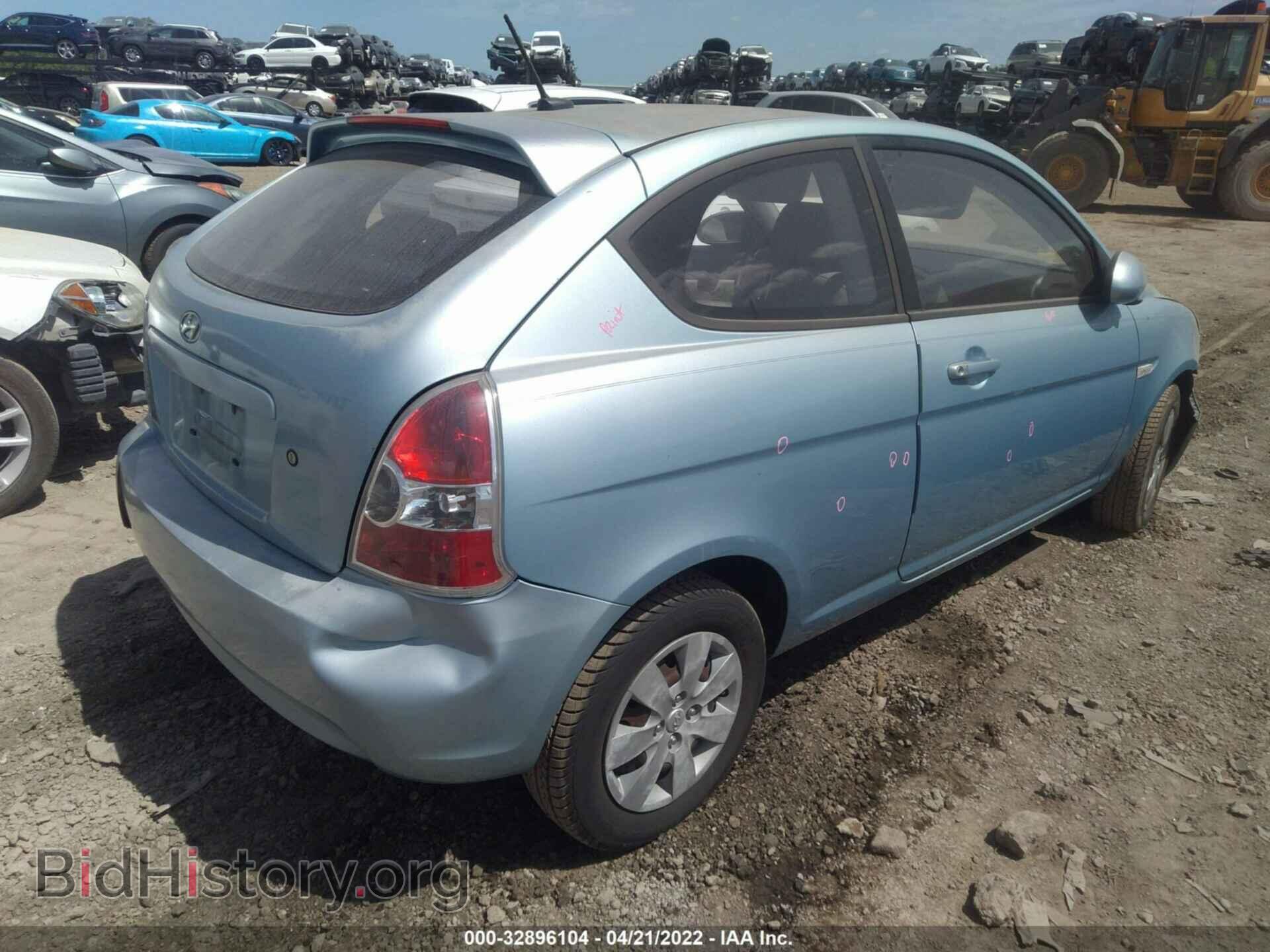 2008 HYUNDAI ACCENT - VIN: KMHCM36C68U080151 - Фото 4