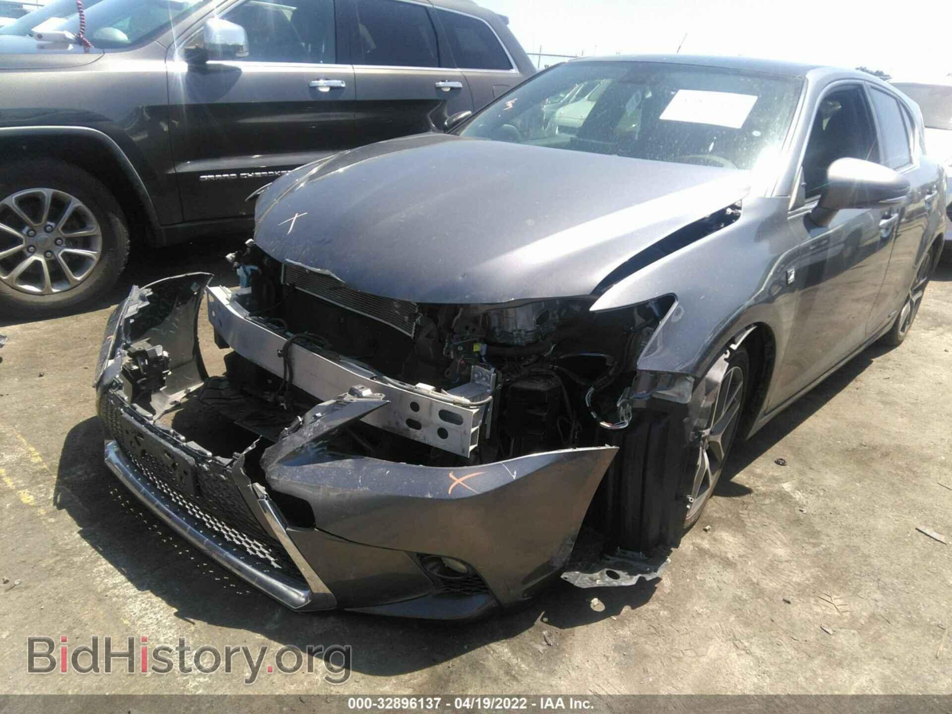 2017 LEXUS CT - VIN: JTHKD5BH4H2289587 - Фото 2