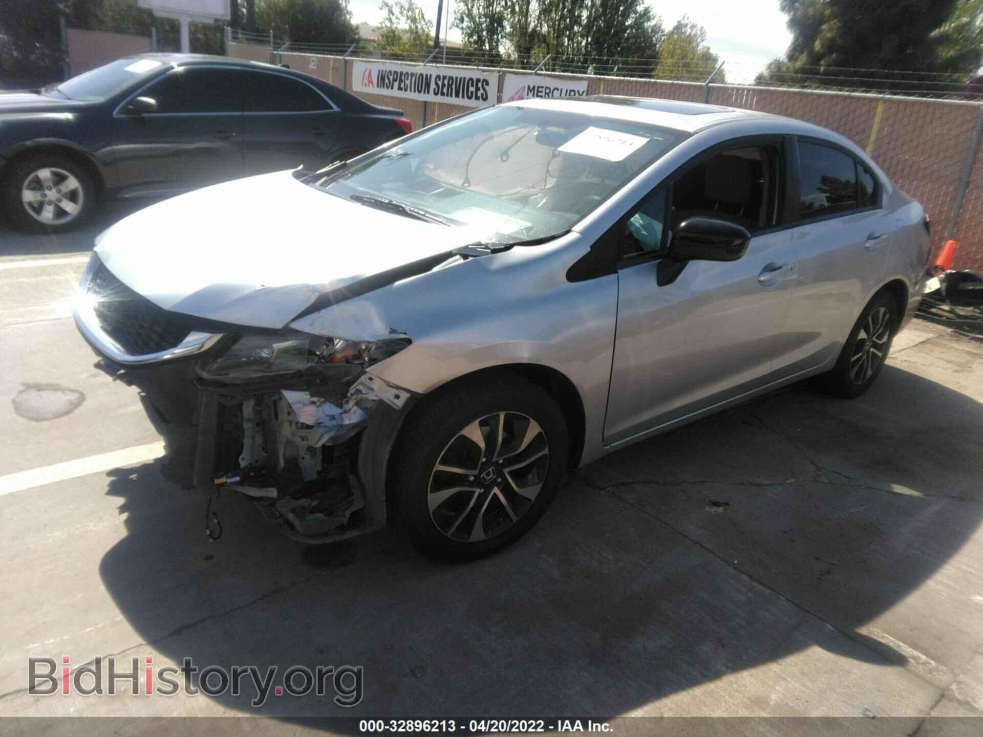 2013 HONDA CIVIC SDN - VIN: 19XFB2F85DE227730 - Фото 2