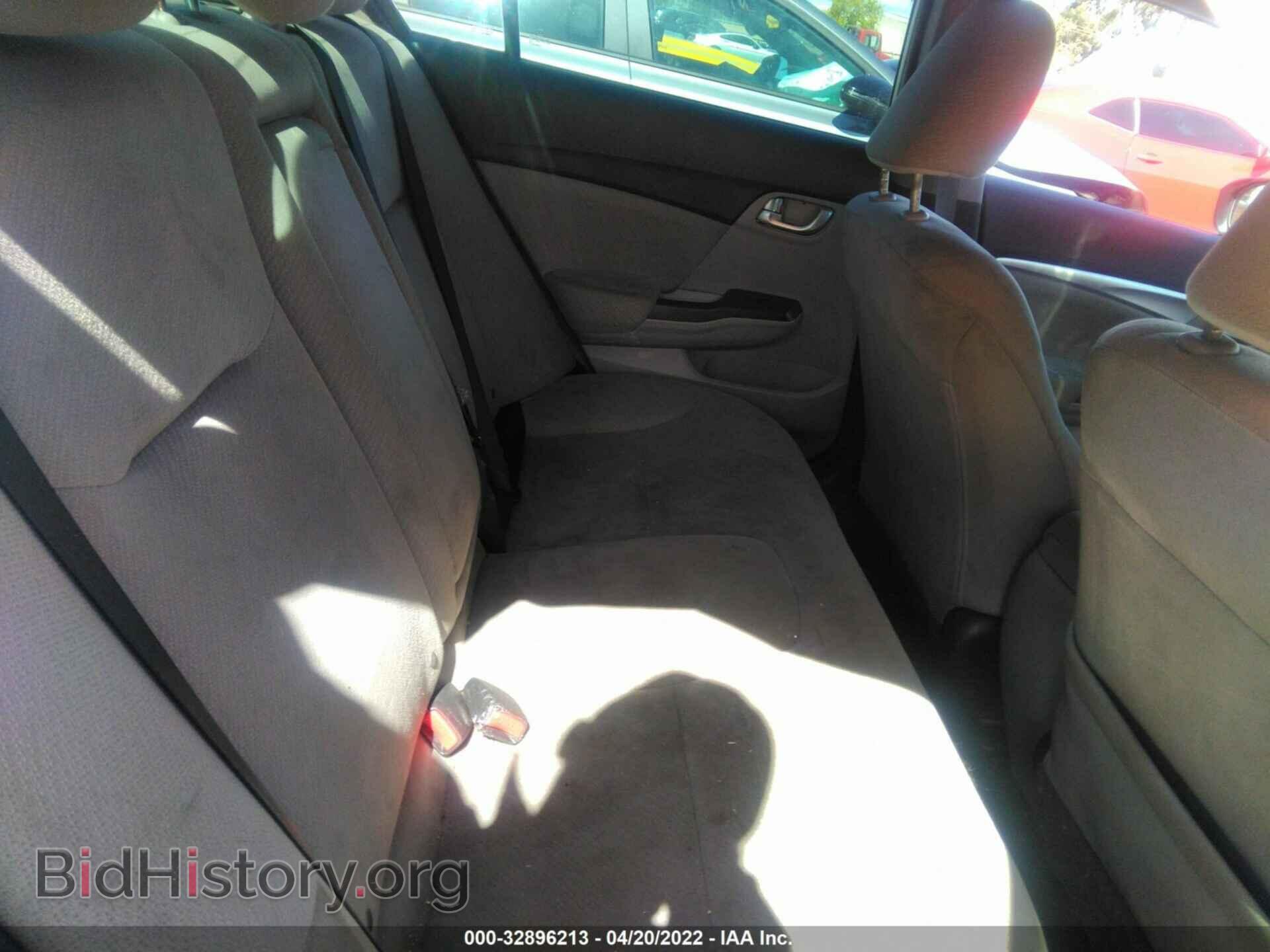 2013 HONDA CIVIC SDN - VIN: 19XFB2F85DE227730 - Фото 8