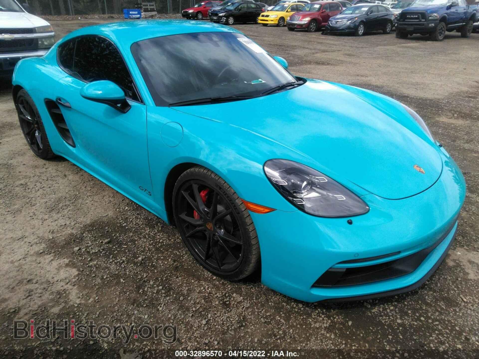 Photo WP0AB2A80JS278546 - PORSCHE 718 CAYMAN 2018