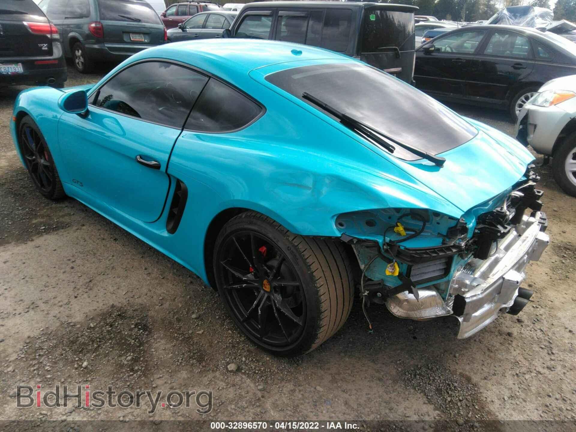 2018 PORSCHE 718 CAYMAN - VIN: WP0AB2A80JS278546 - Фото 3