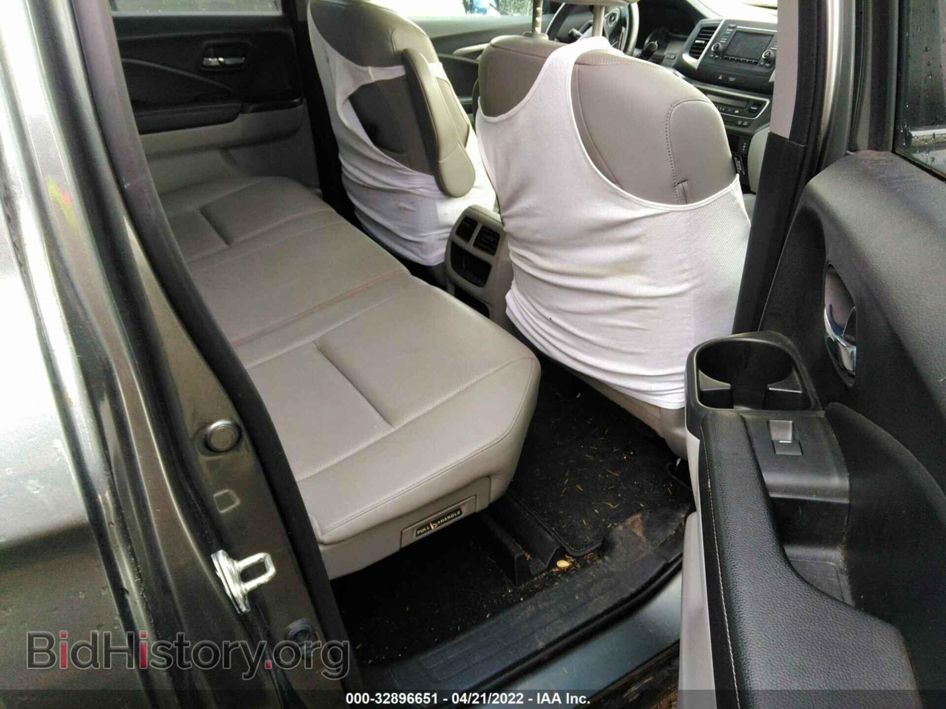 2017 HONDA RIDGELINE - VIN: 5FPYK3F52HB012088 - Фото 8