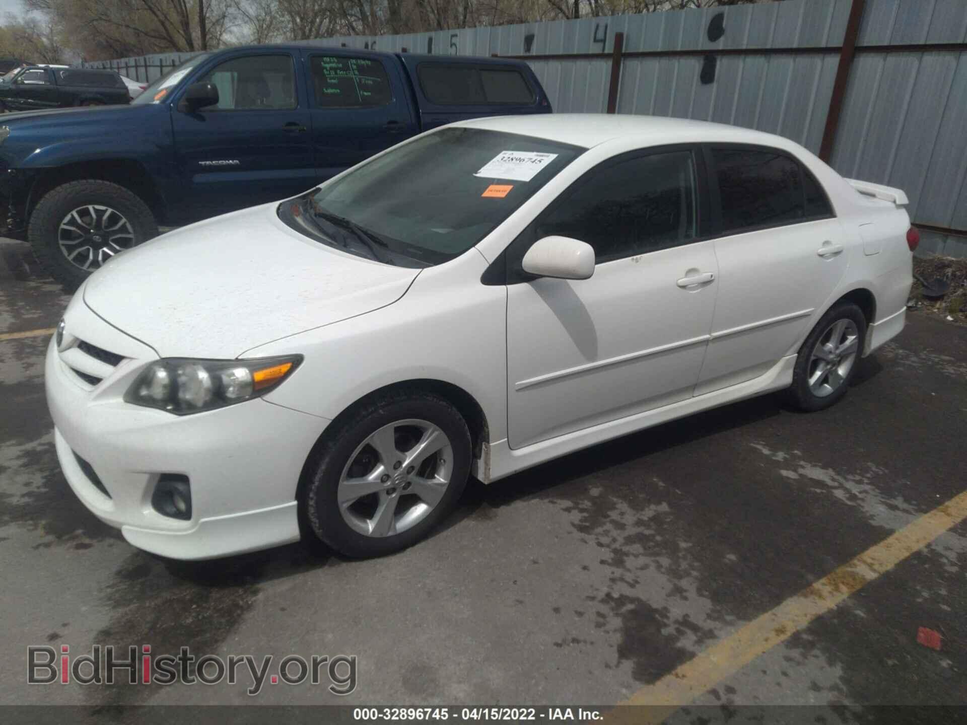 2011 TOYOTA COROLLA - VIN: 2T1BU4EE7BC684482 - Фото 2