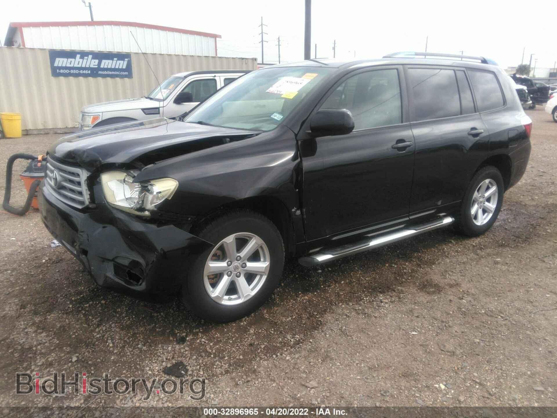 2009 TOYOTA HIGHLANDER - VIN: JTEDA41A392007809 - Photo 2