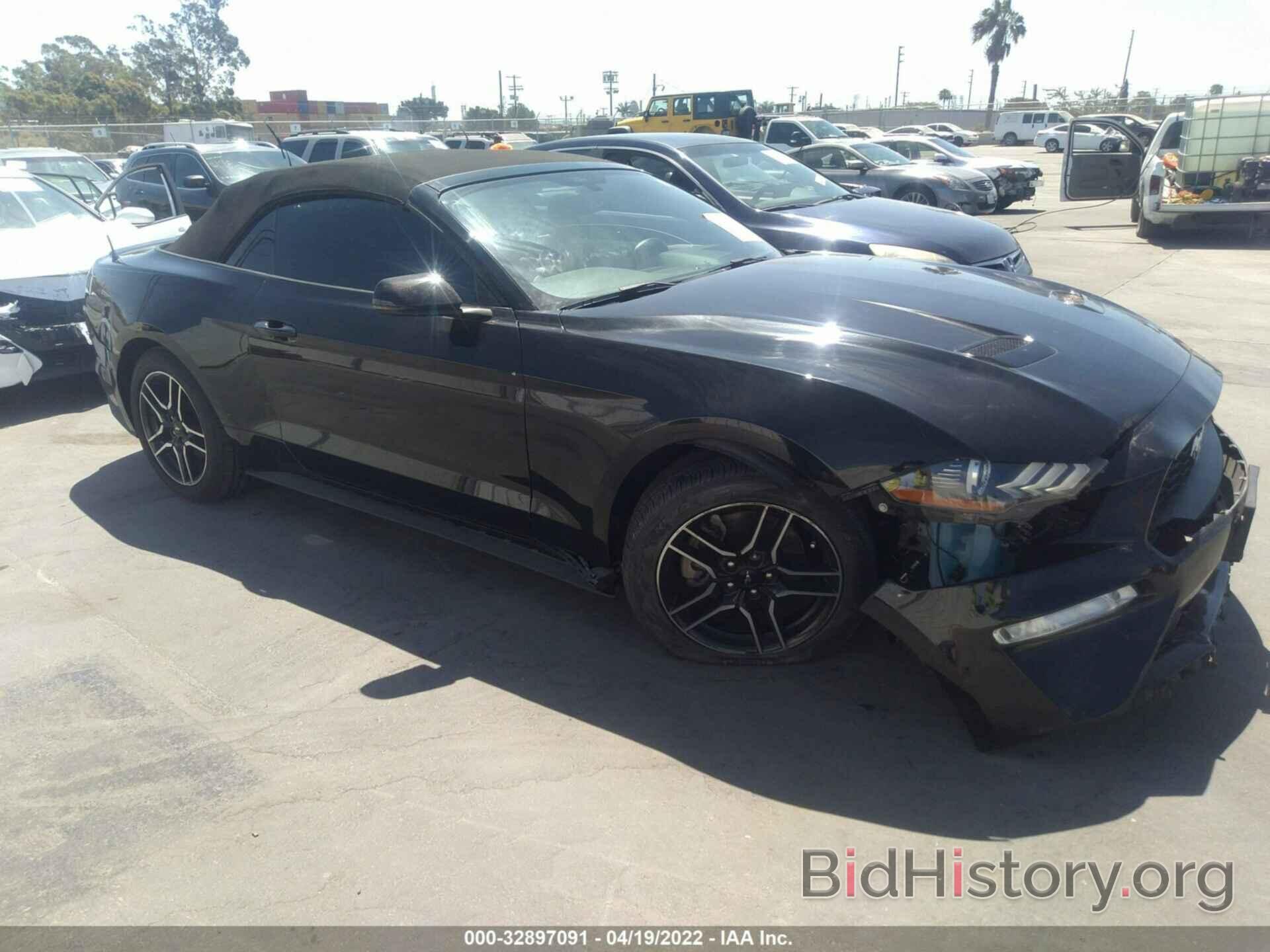 Photo 1FATP8UH2K5161419 - FORD MUSTANG 2019