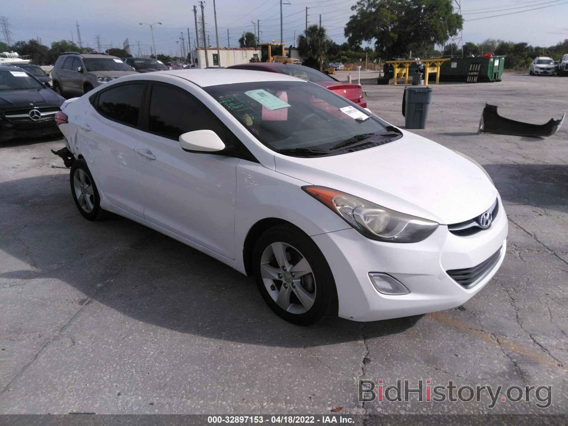 Photo 5NPDH4AE9DH390052 - HYUNDAI ELANTRA 2013