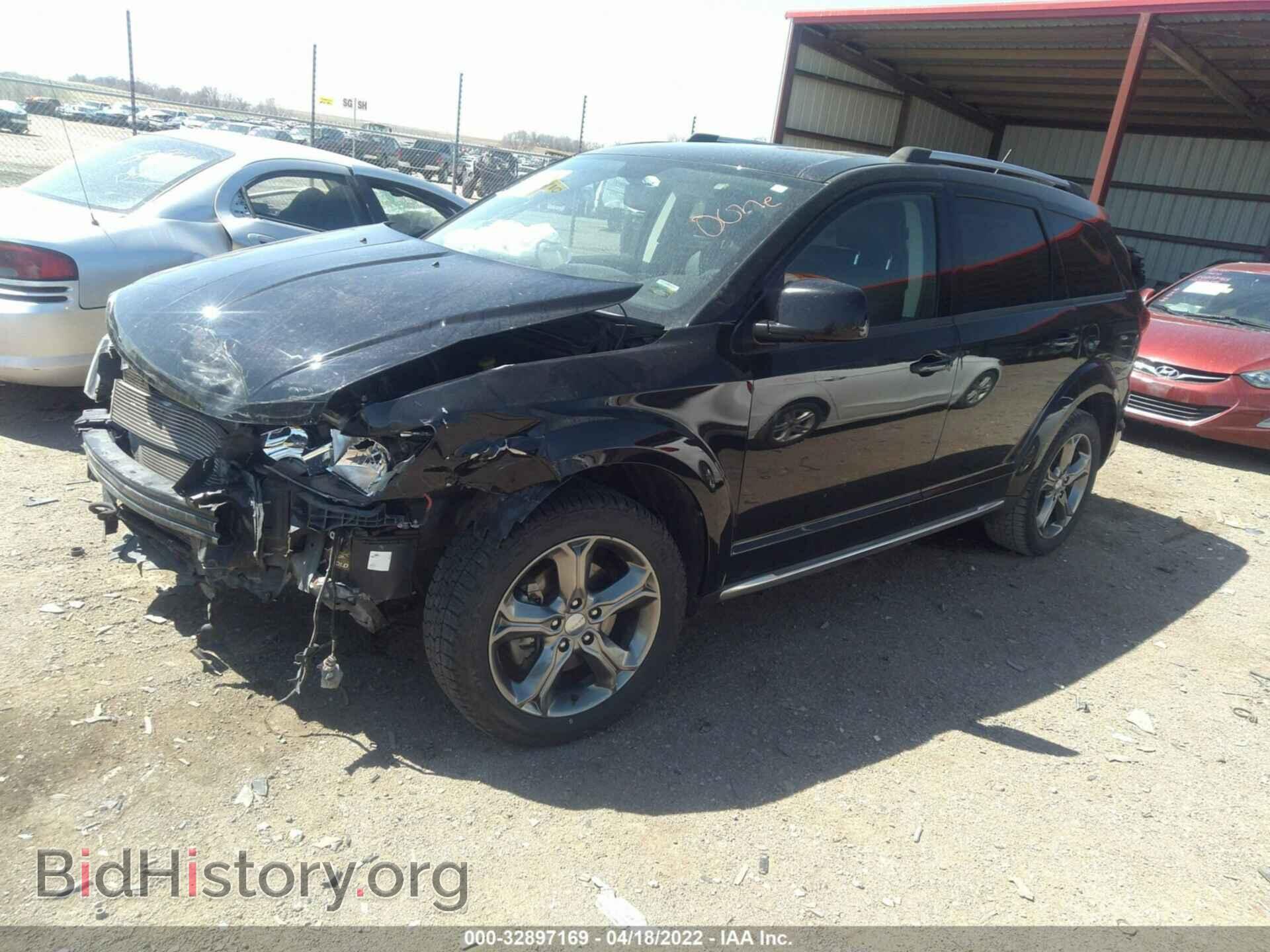 2017 DODGE JOURNEY - VIN: 3C4PDCGG0HT544696 - Фото 2
