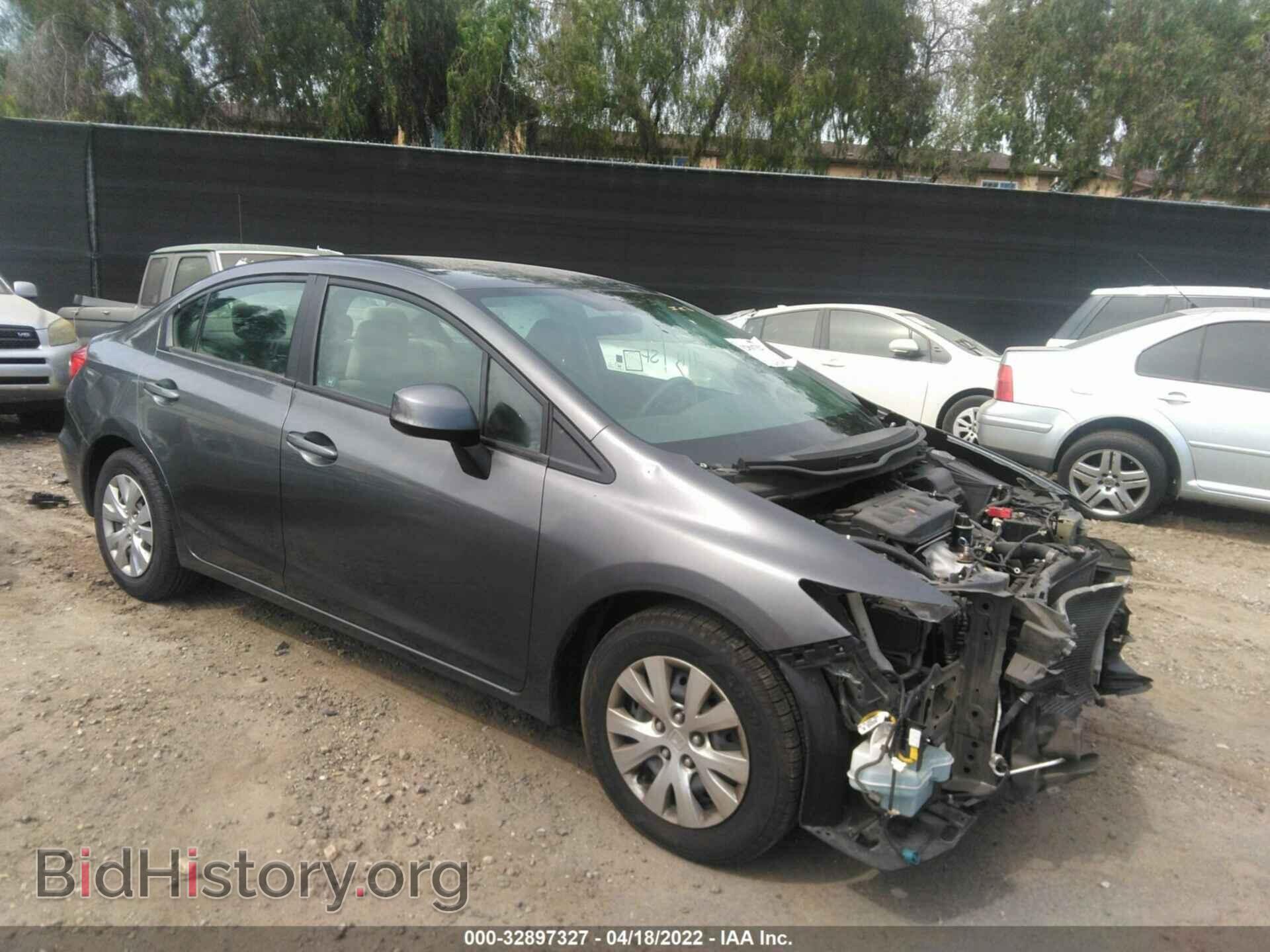Photo 2HGFB2F55CH523616 - HONDA CIVIC SDN 2012