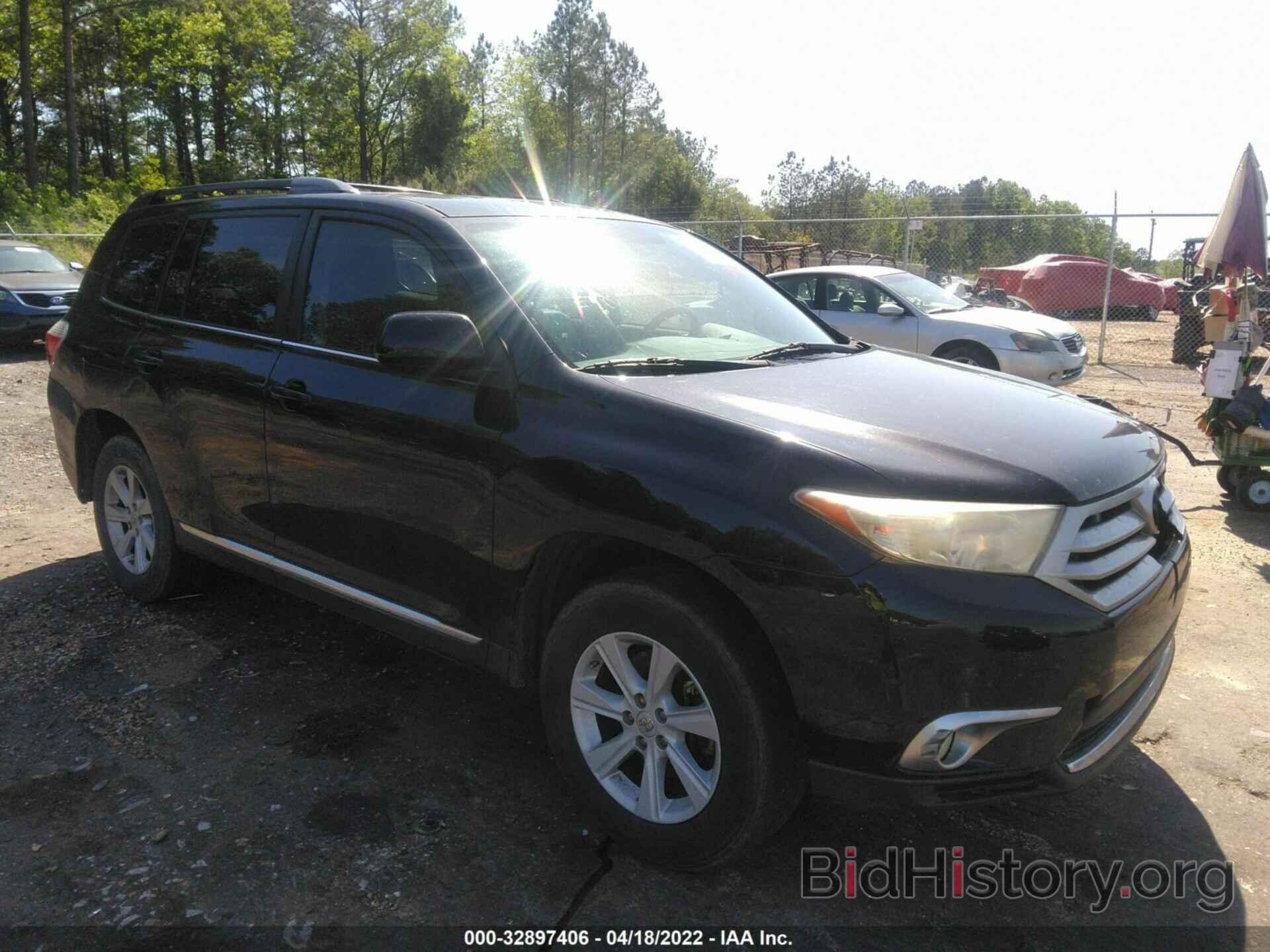 Фотография 5TDZK3EH1DS129319 - TOYOTA HIGHLANDER 2013